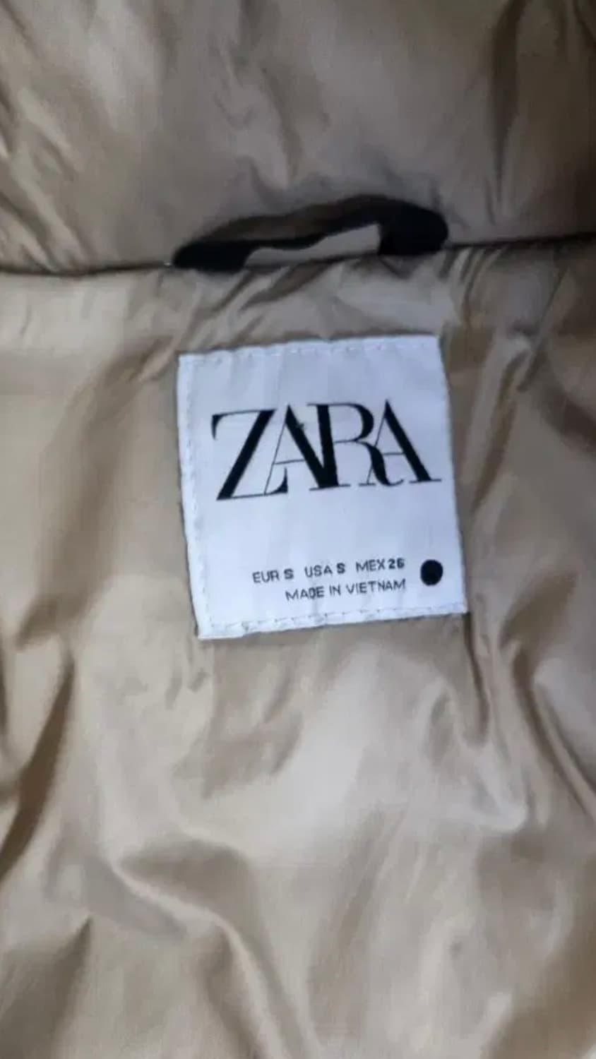 자라 후드 숏패딩 상품이미지3