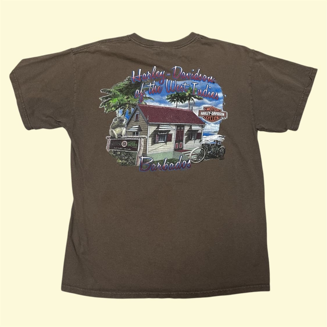 할리 데이비슨 그래픽 반팔 튜블라 티셔츠 M 상품이미지1