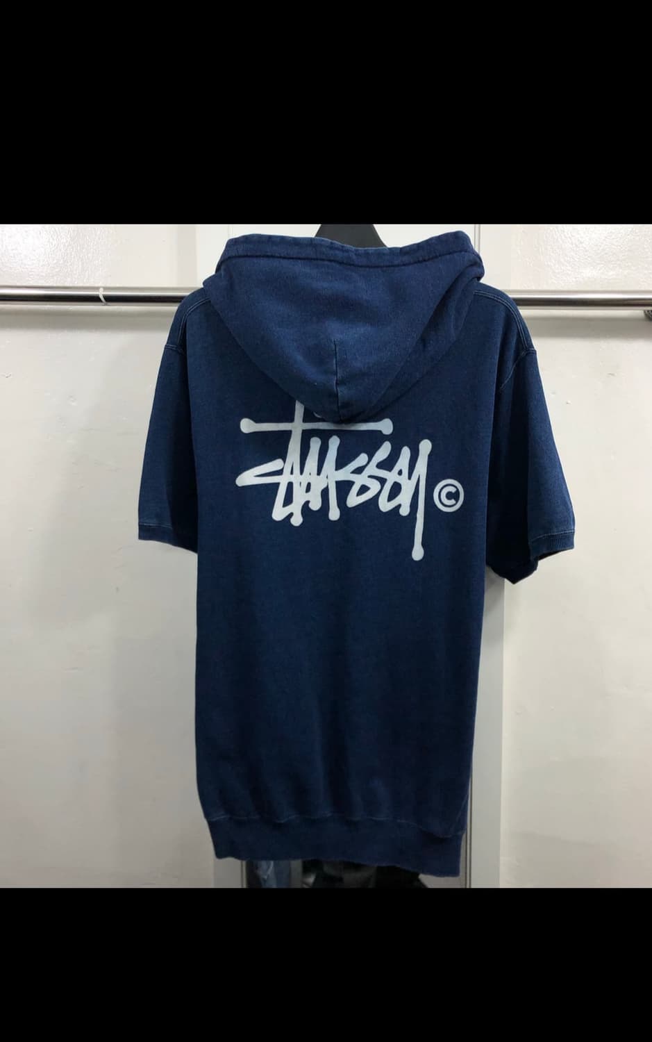 스투시 빅 로고 후드 L 상품이미지2