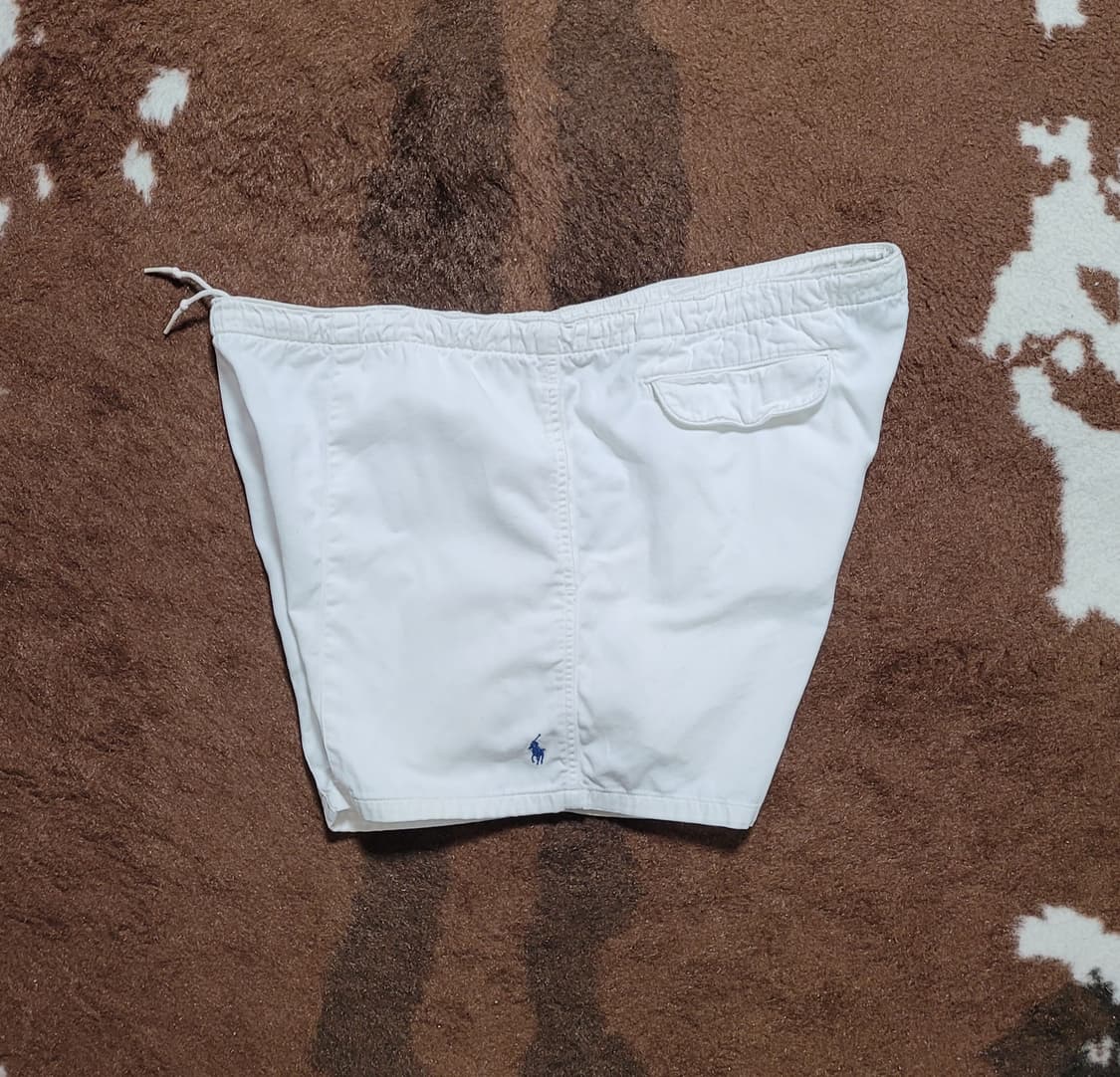 폴로 랄프로렌 남성용 화이트 숏 반바지(L) 상품이미지3