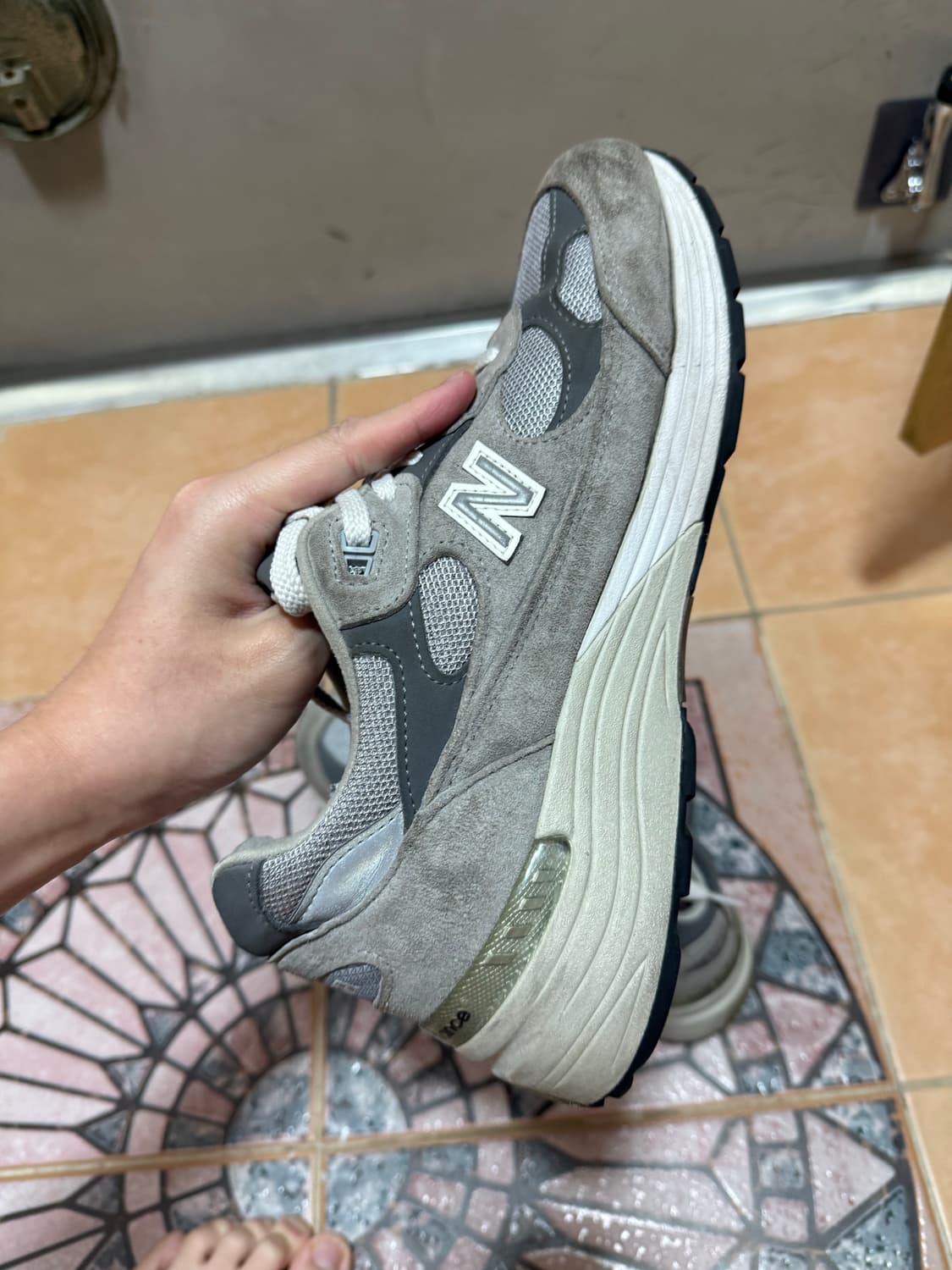뉴발란스 992 made in USA 그레이 상품이미지8