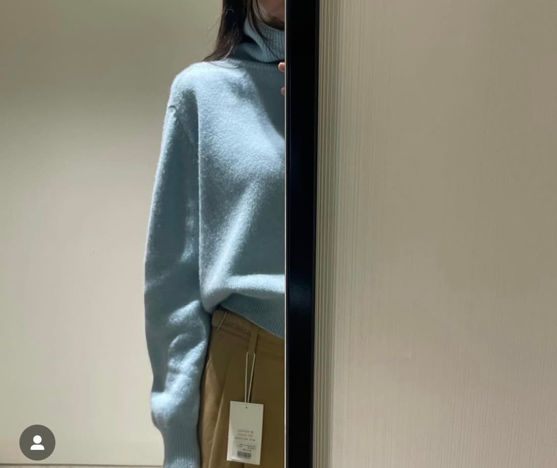 문달캐시미어니트! 얼바닉30 르메르 낫띵리튼 파사드패턴 아모멘토 프라다 상품이미지7