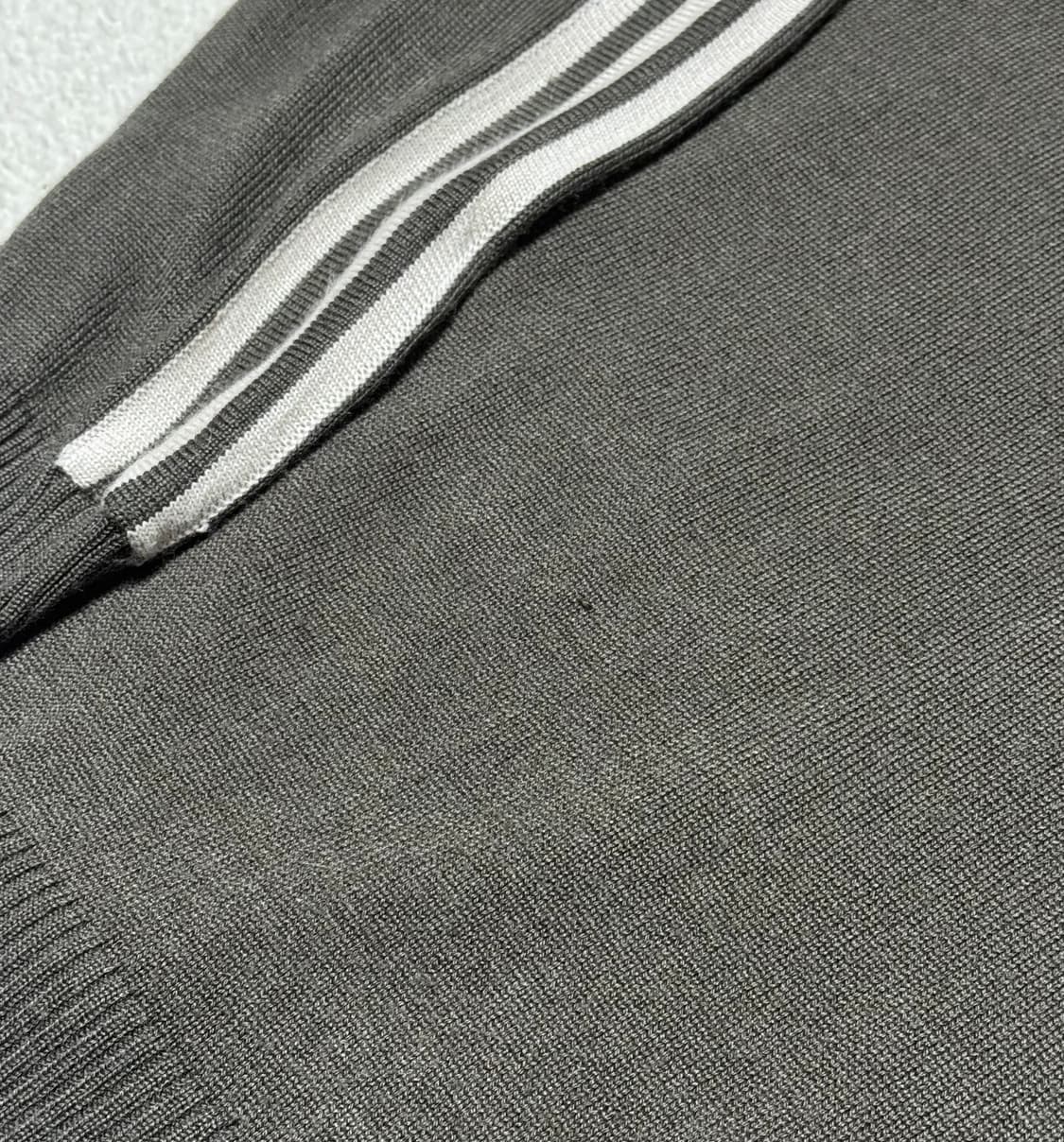 아디다스 일본 카키 니트집업 상품이미지7