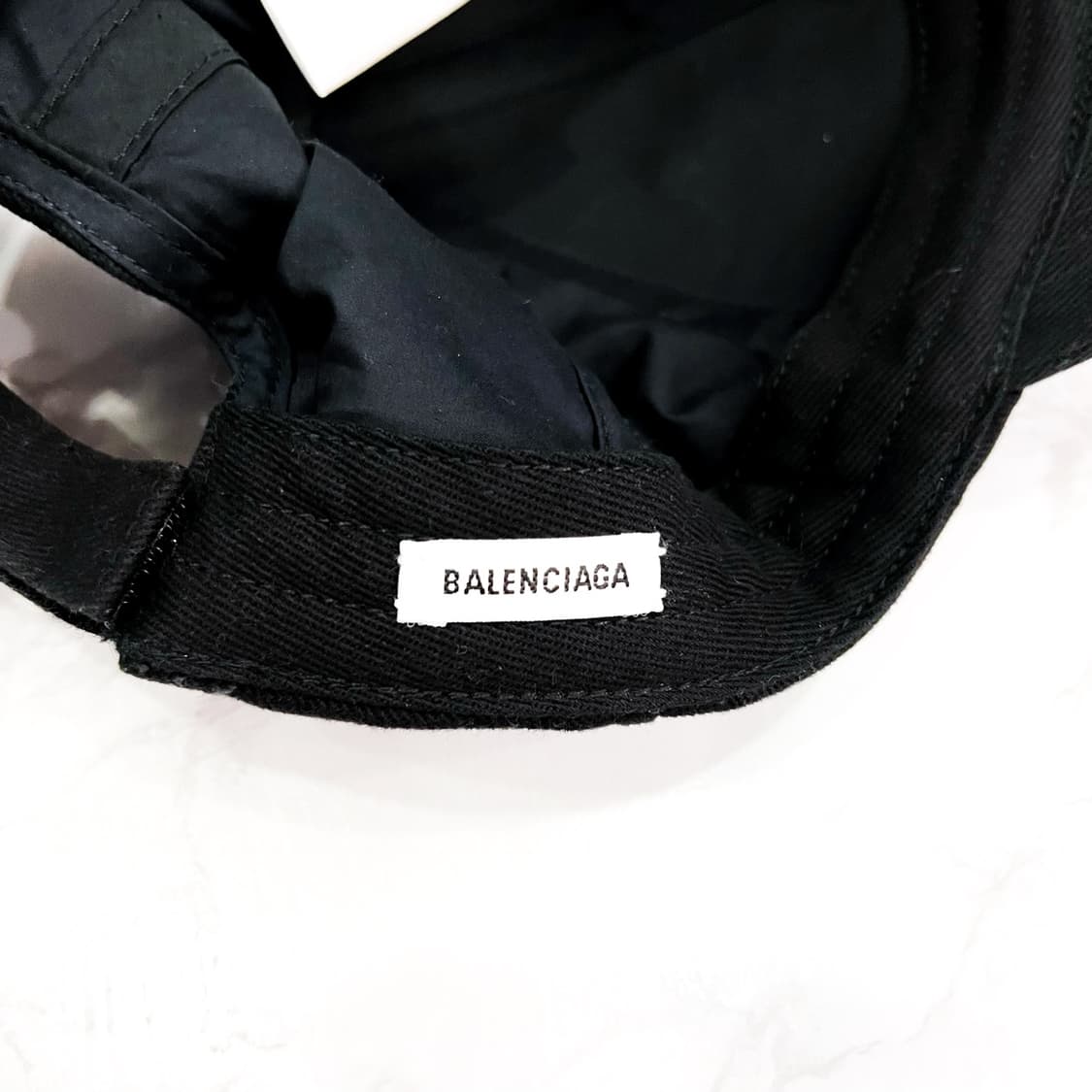 발렌시아가 BB 그린로고 패치 볼캡 모자 상품이미지7