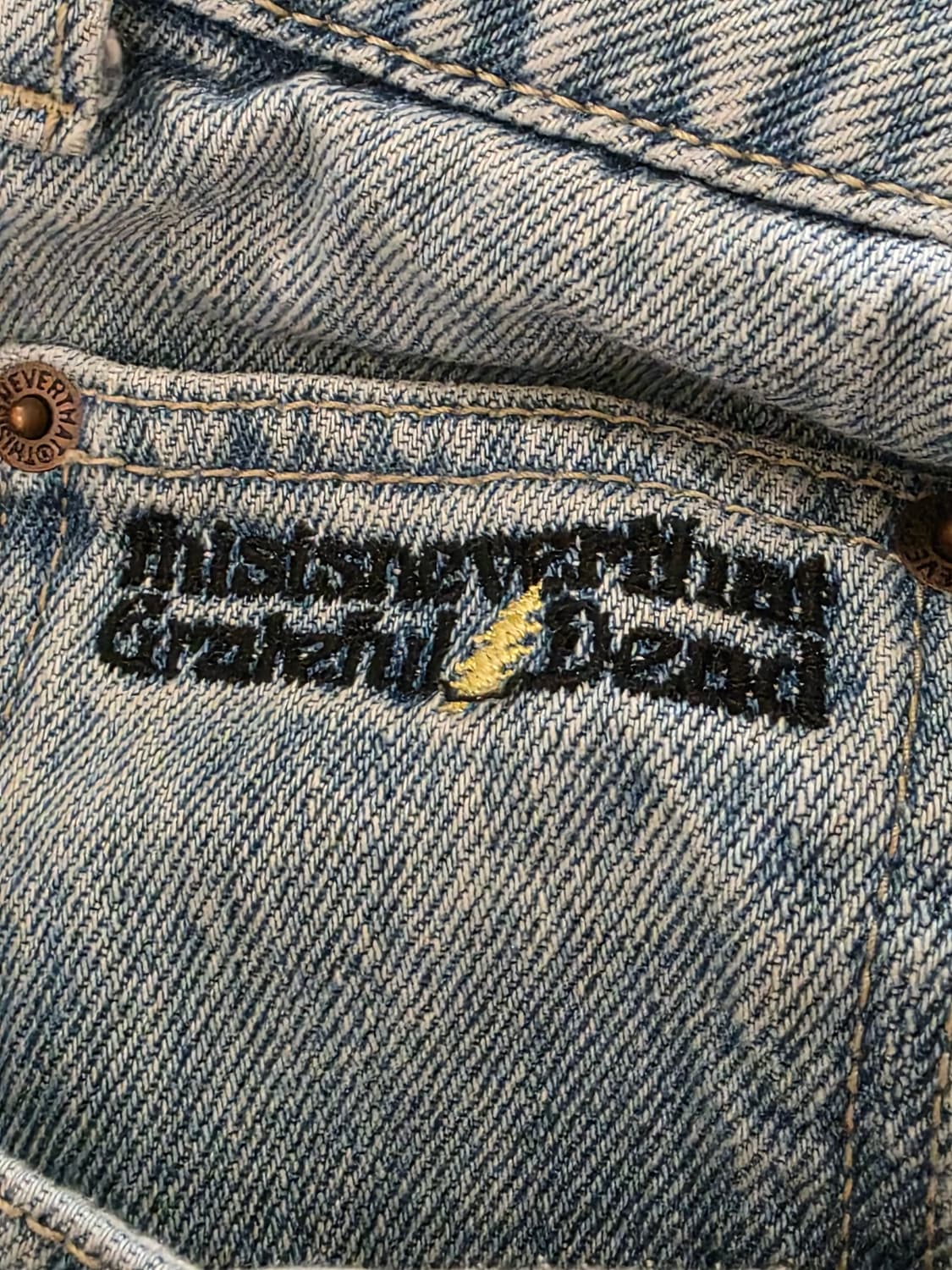 디스이즈네버뎃 청바지 m 상품이미지3
