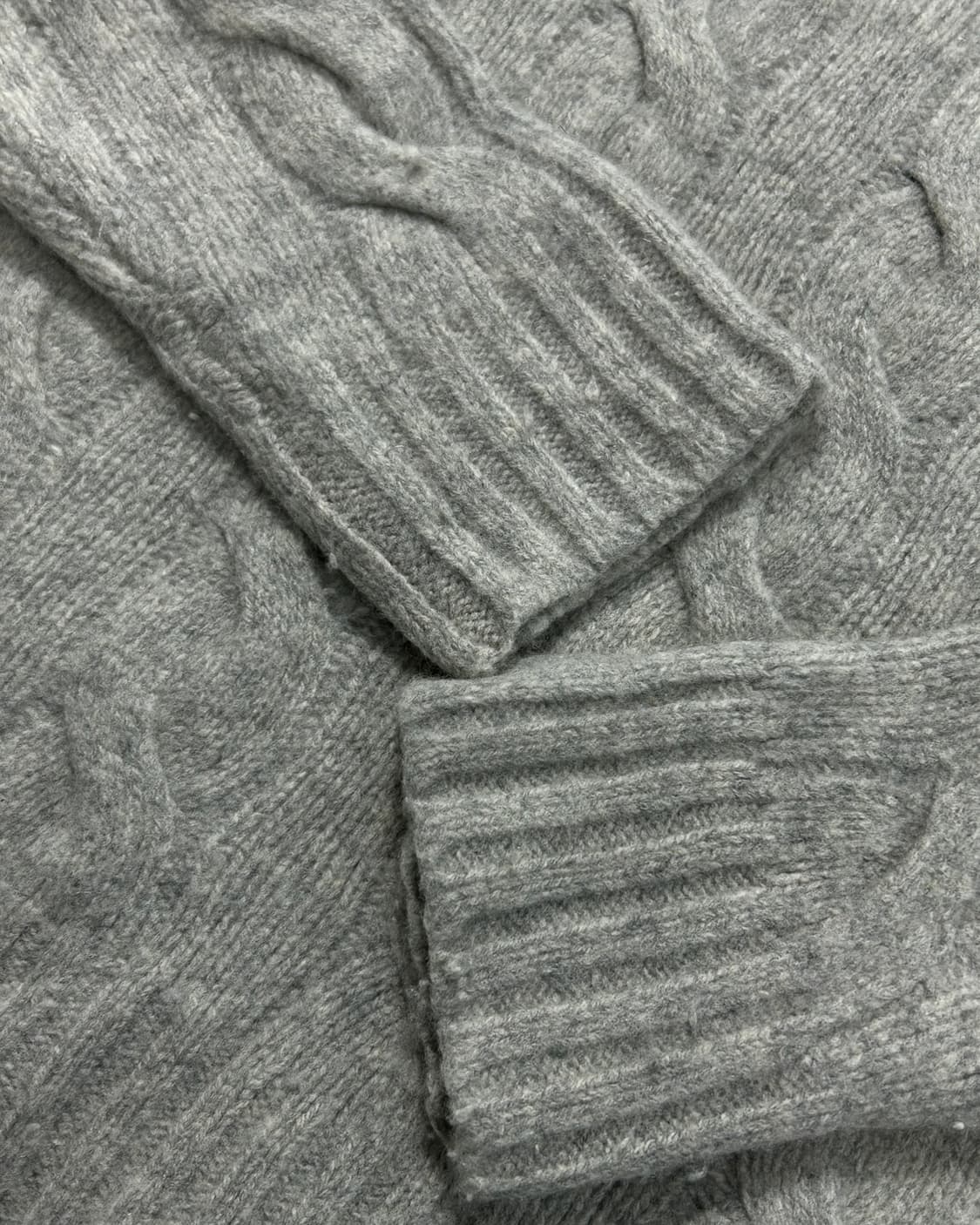 폴로 랄프로렌 꽈베기 케이블 베이지 니트  상품이미지4