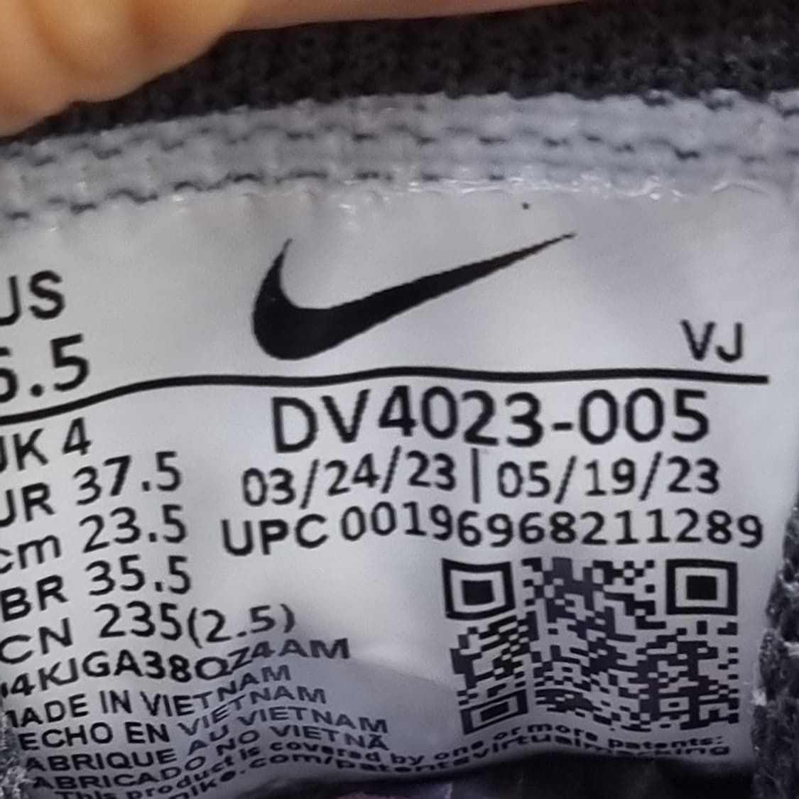 나이키 윈플로10 여성운동화235  상품이미지6