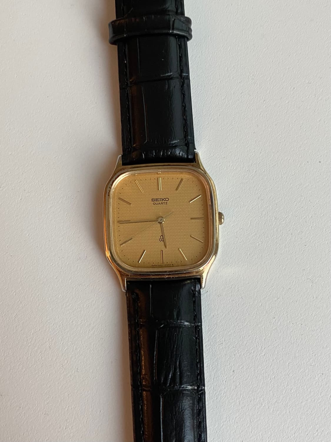 Seiko 세이코 골드 쿼츠 상품이미지1