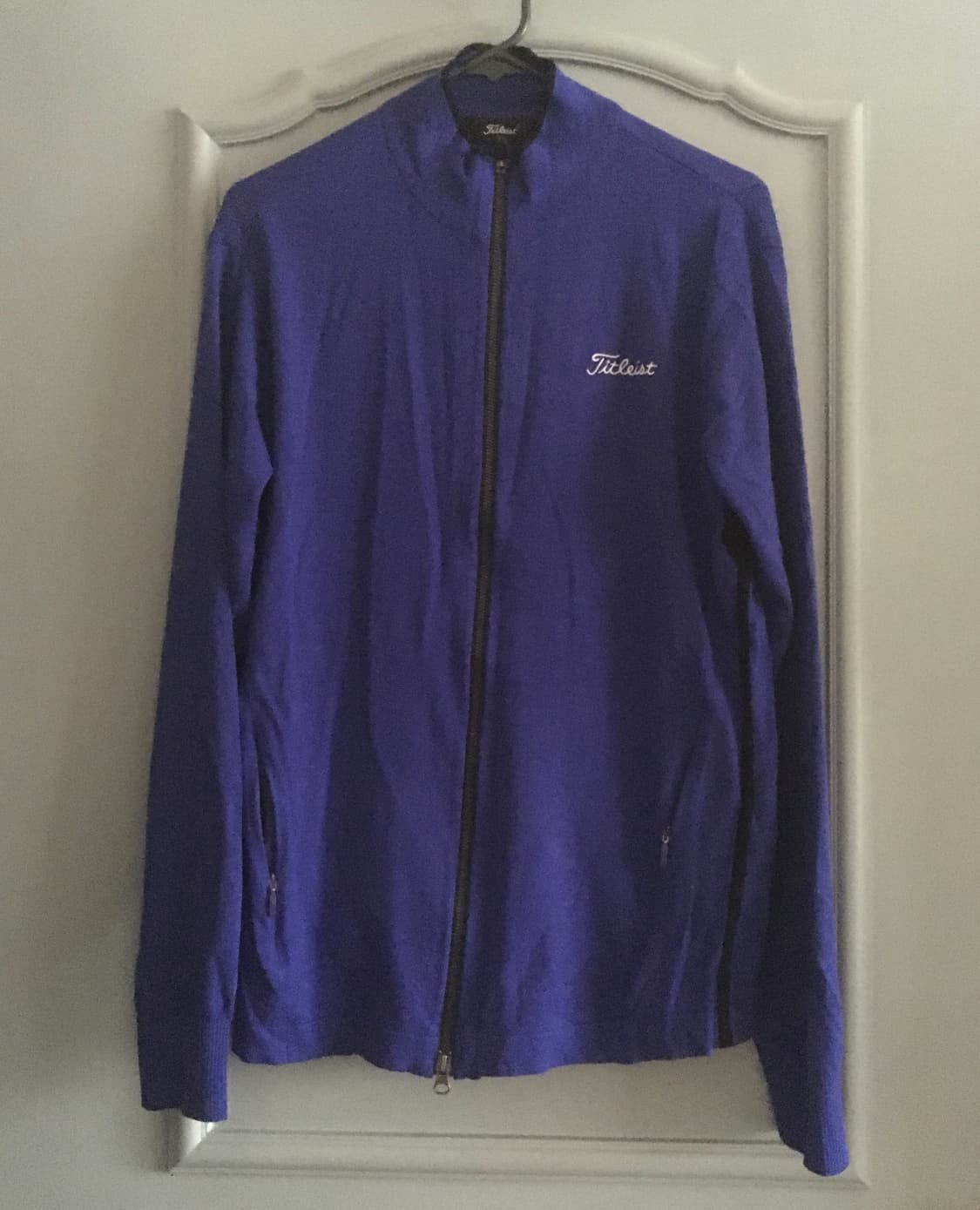 타이틀리스트 퍼플 골프 집업 XL 상품이미지3