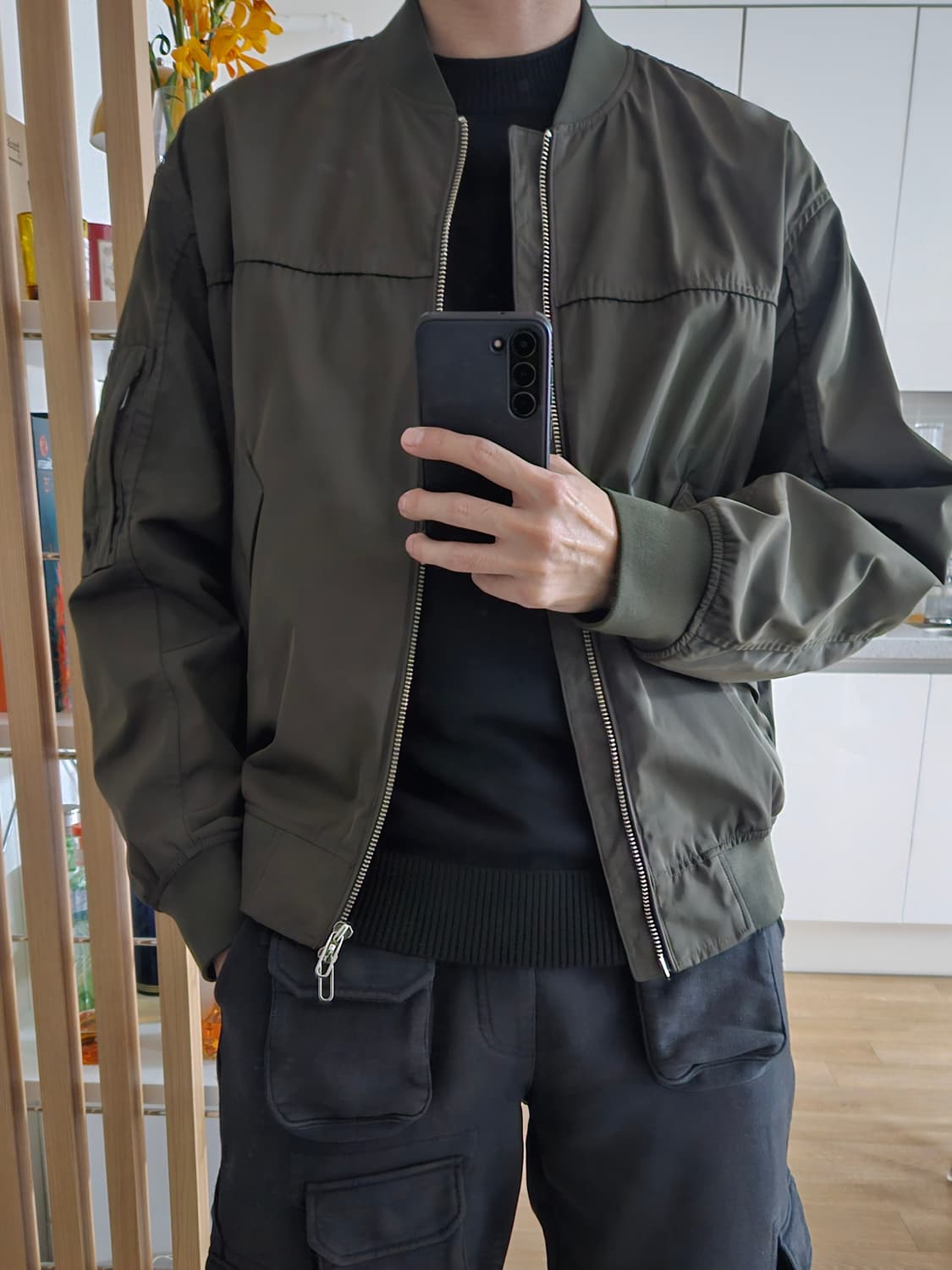 티아이포맨 항공점퍼 50사이즈 (105) 상품이미지1