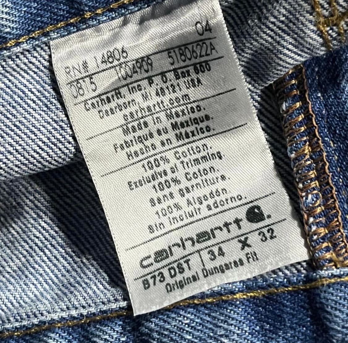 칼하트 더블니 데드스탁급 상품이미지5