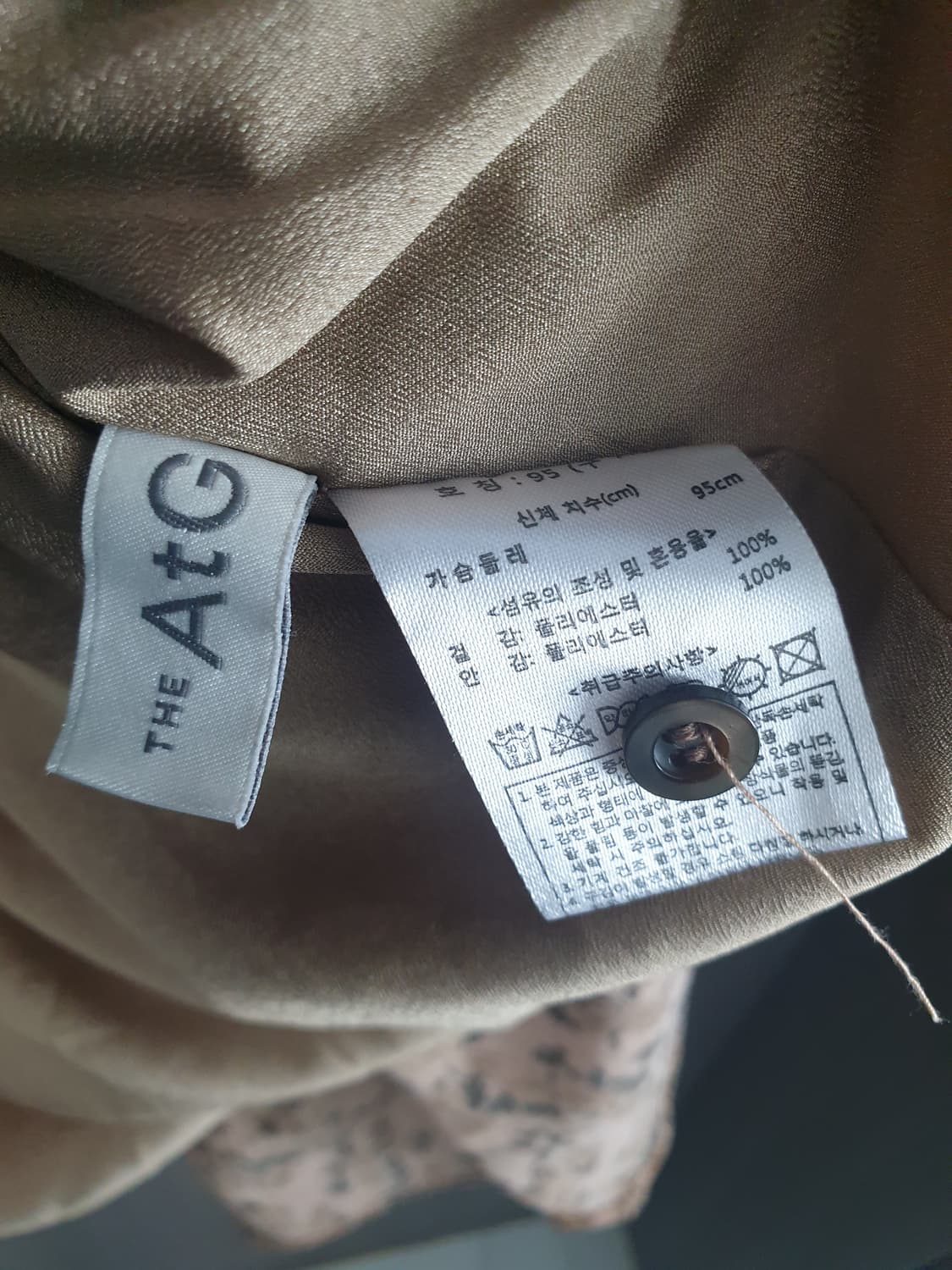 🍁더엣지(THE ATG) FW플로럴 쉬폰 롱원피스 상품이미지9