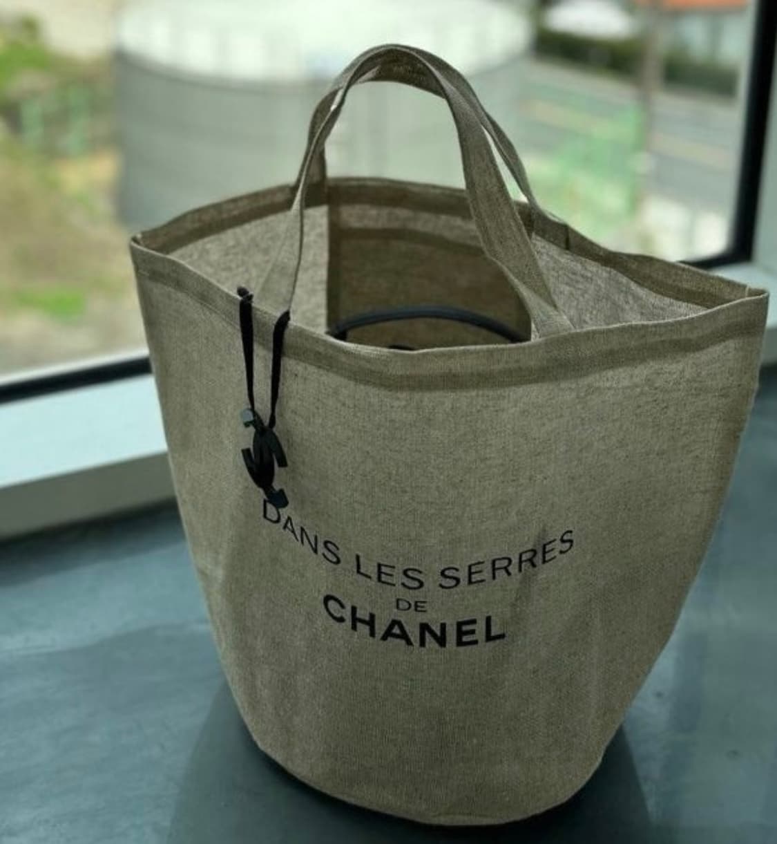샤넬 동백정원 린넨 토트백 에코백 상품이미지1