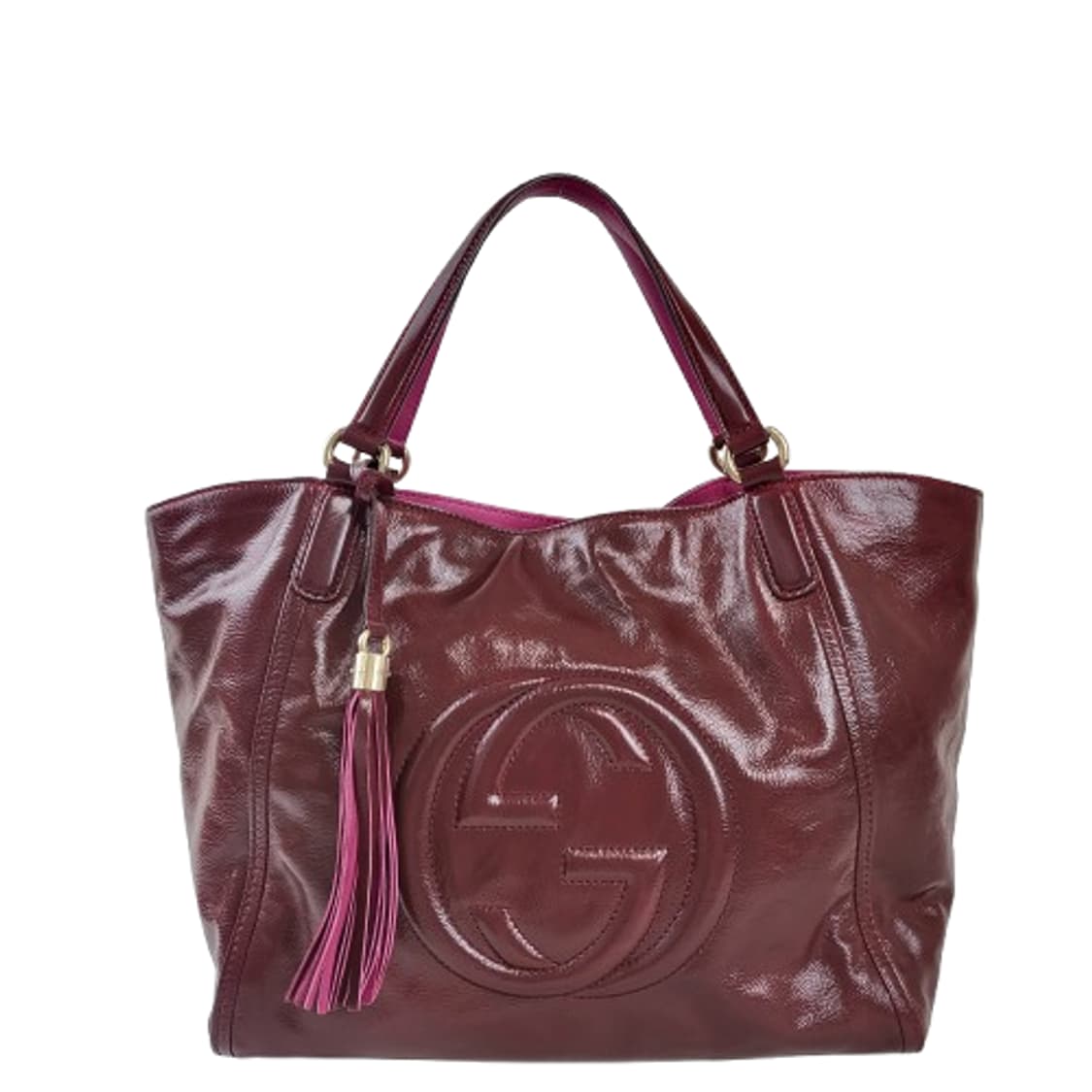 정품 구찌 소호 페이던트가죽 태슬 숄더백 상품이미지8