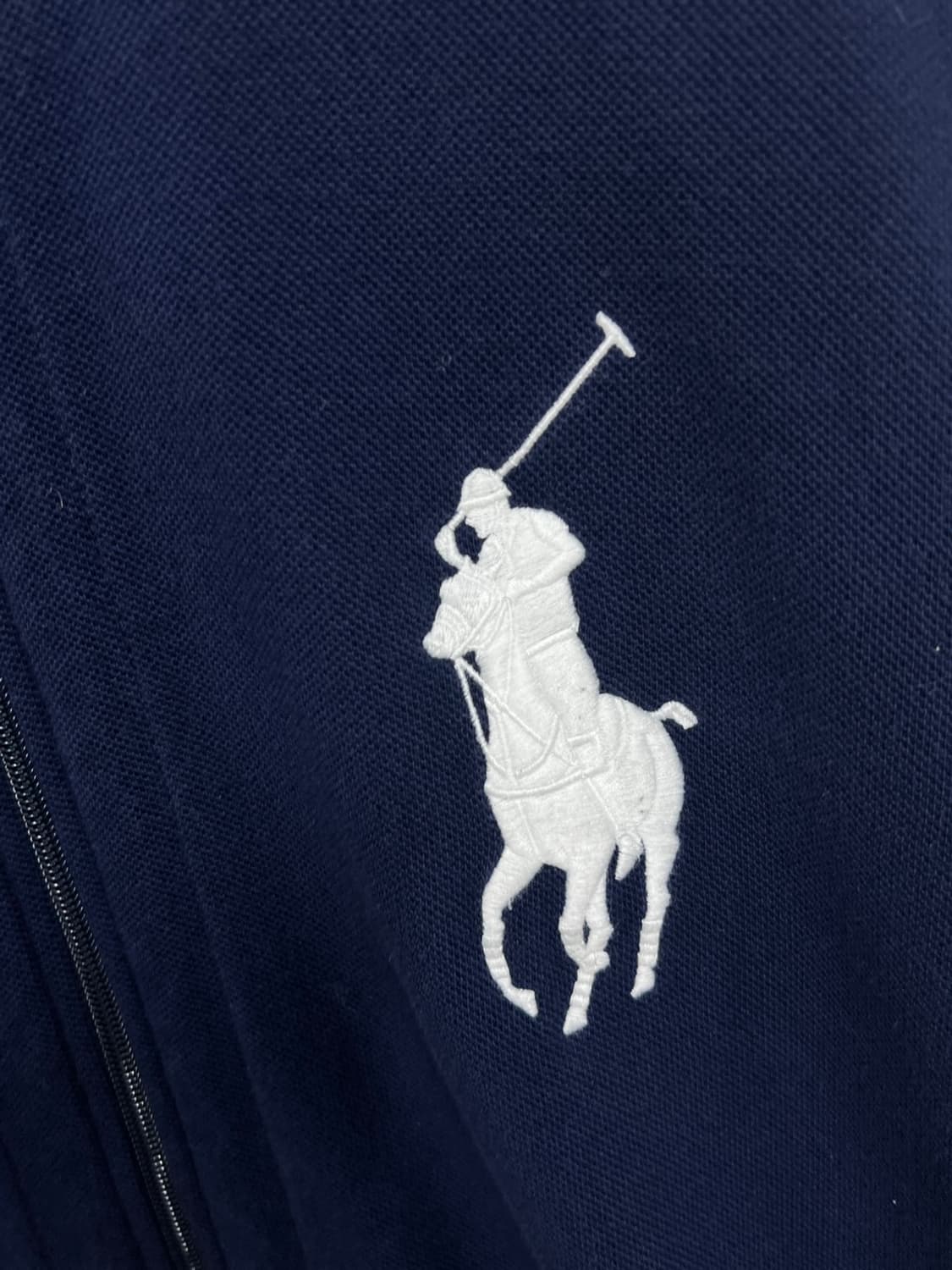 폴로 랄프로렌 빅포니 코튼 네이비 트랙 져지 상품이미지4