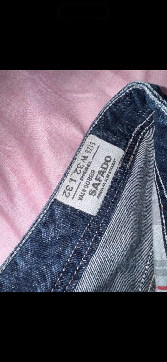 디젤 사파도 데저트 워싱 데님 팬츠 32사이즈 상품이미지9