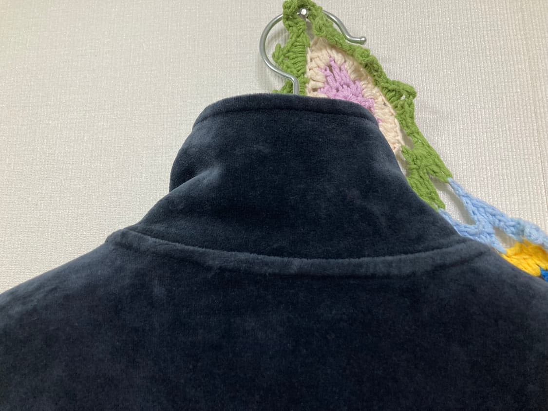 나이키 여성 슬림핏 벨벳 져지 집업 _ 진네이비 L 상품이미지7