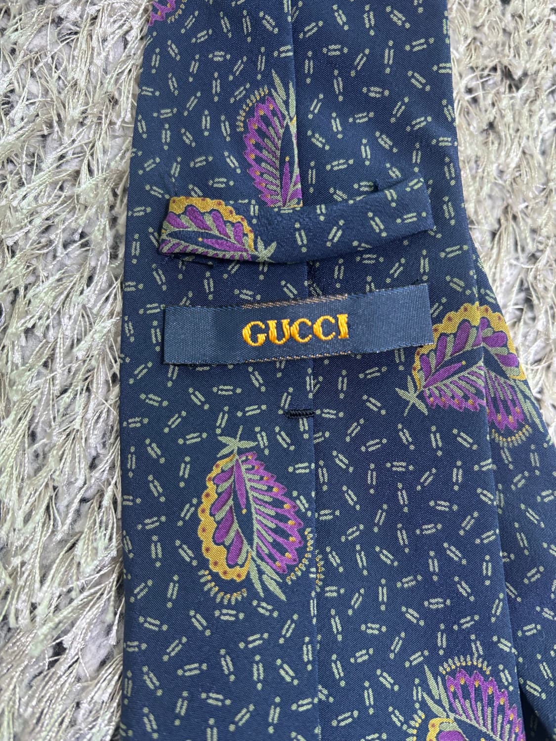 이태리제 GUCCI 100프로 실크 넥타이 상품이미지3
