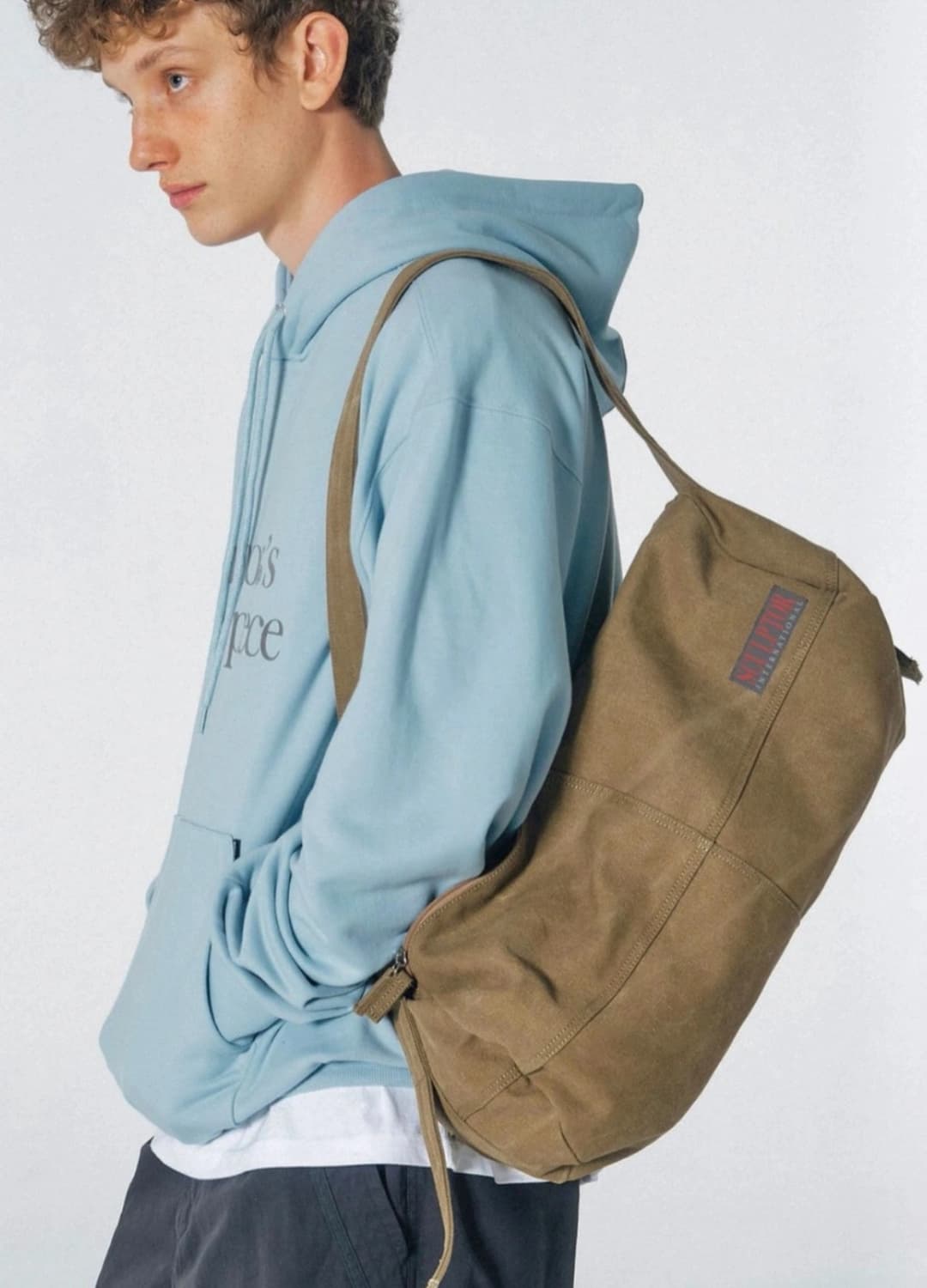 스컬프터 Vintage Canvas Duffel Bag 카멜 상품이미지1