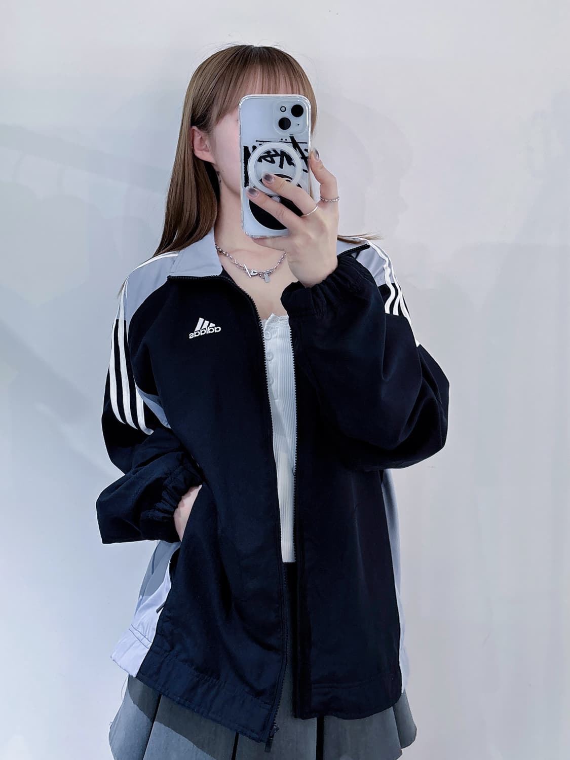 아디다스 00‘s 삼선 바람막이 상품이미지2