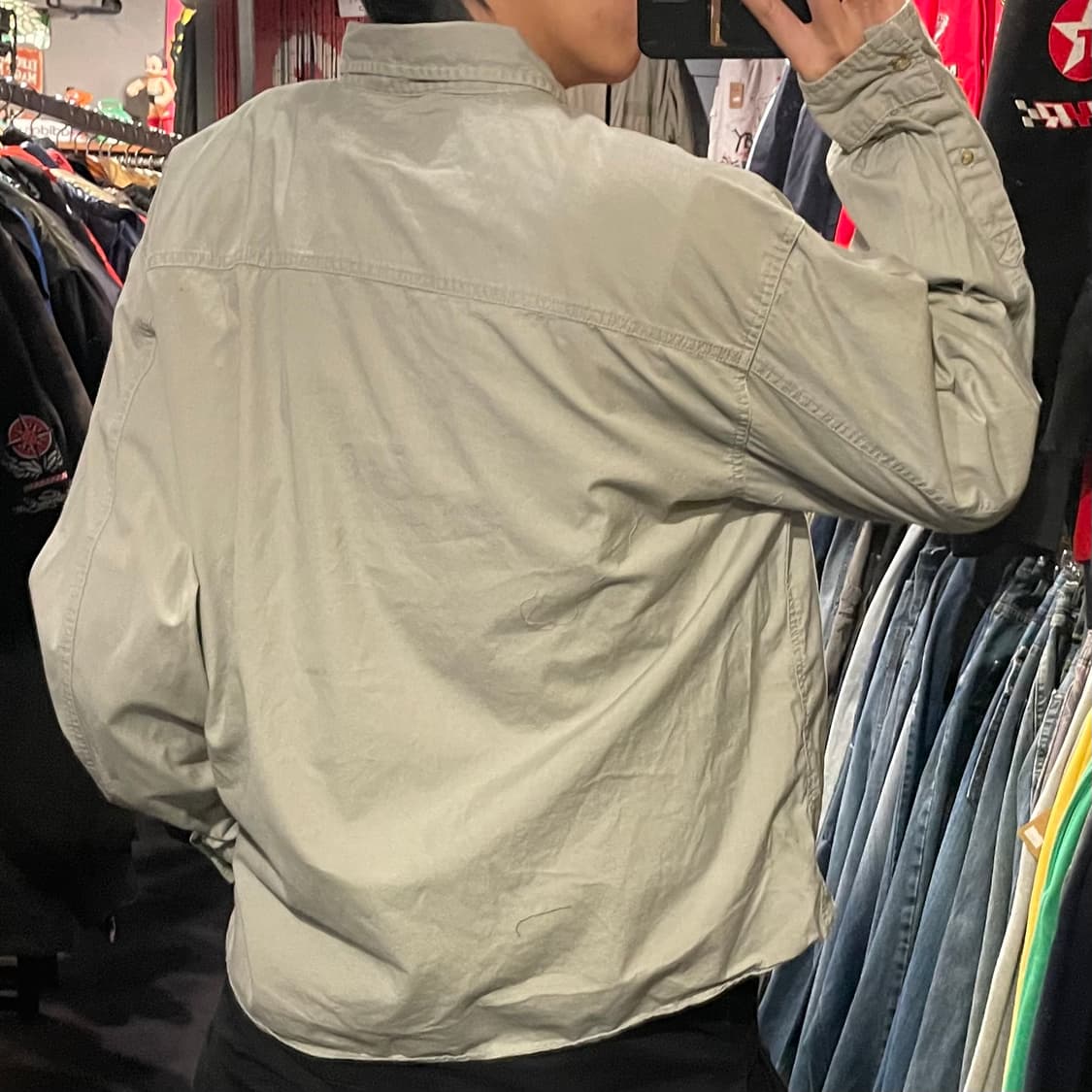 [IM] carhartt 칼하트 라이트그레이  긴팔셔츠 상품이미지7