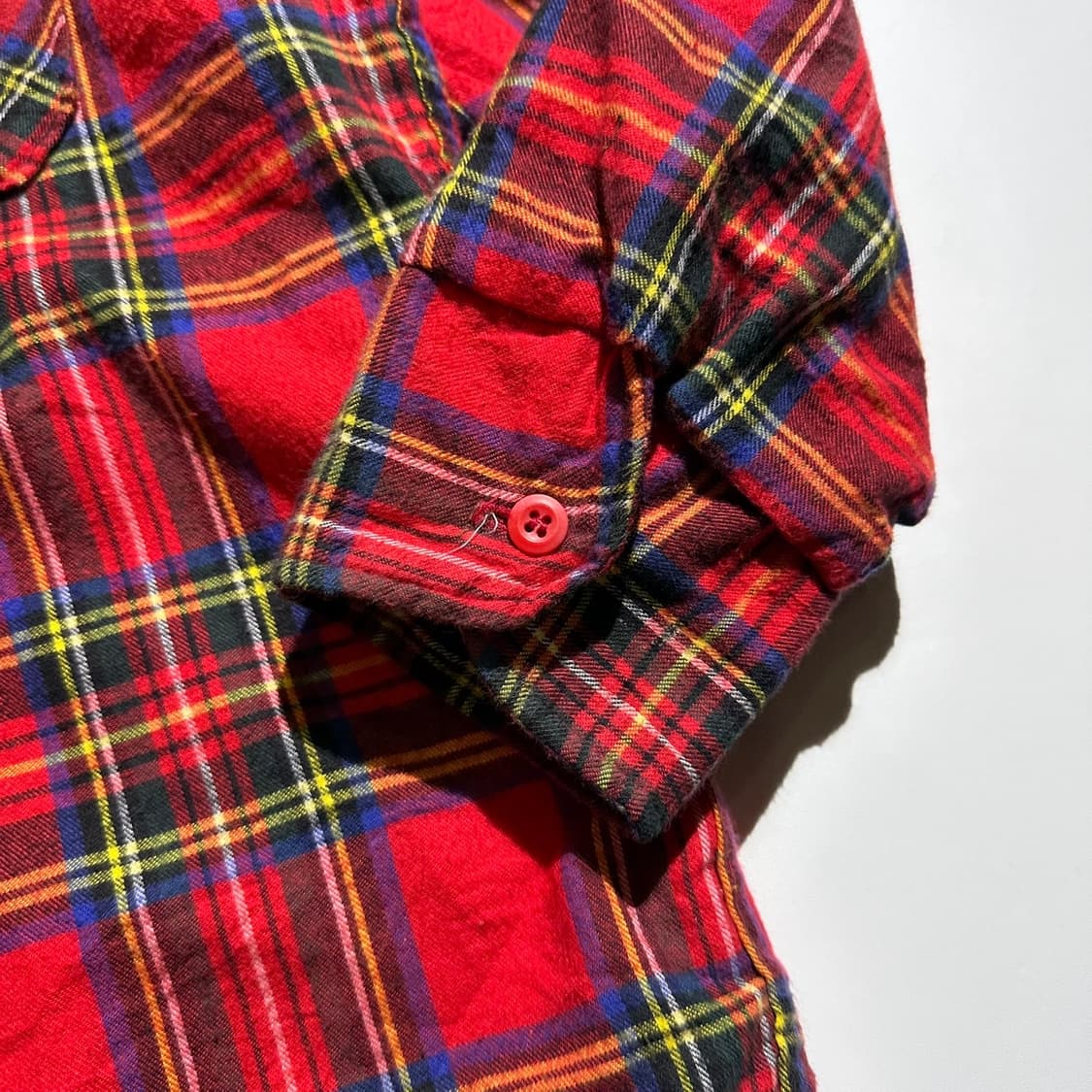 L.L.Bean 엘엘빈 타탄체크 포켓 셔츠 자켓 상품이미지5