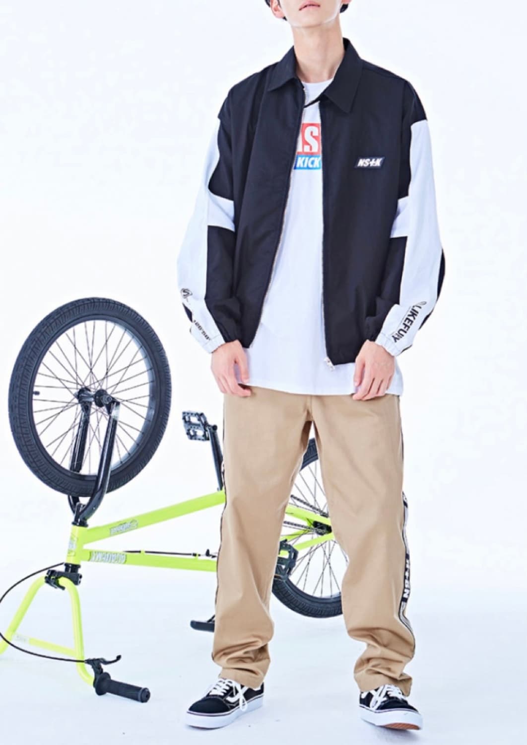 네스티킥 사이드라인 롱 베이지 투웨이 조거 팬츠 M 상품이미지7