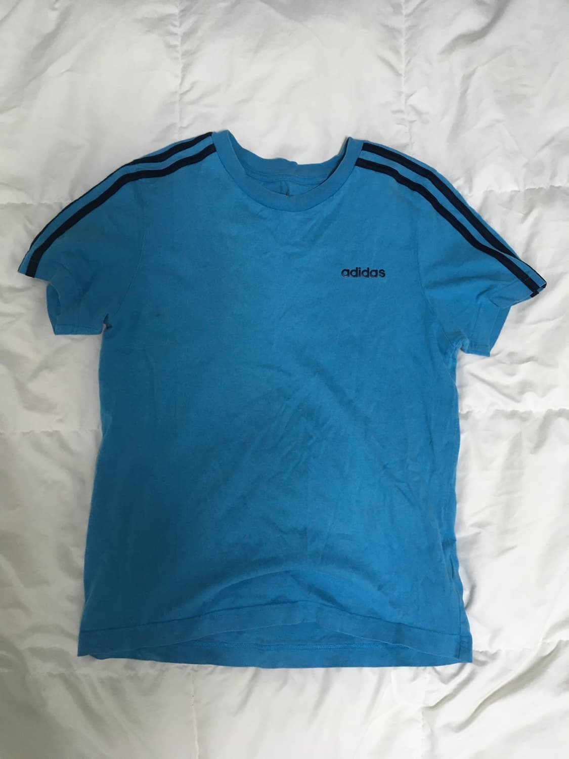 [아디다스] 일본빈티지 삼선 반팔티셔츠 상품이미지1