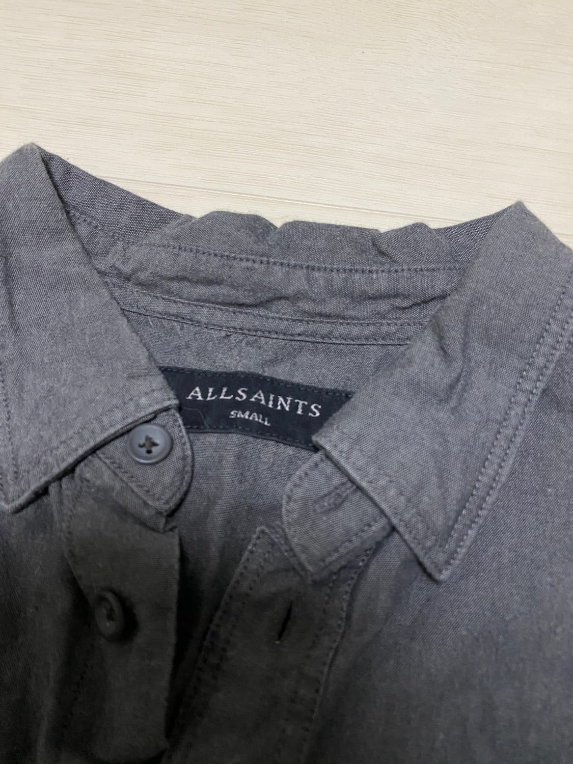 올세인츠 슬림핏 셔츠 상품이미지3