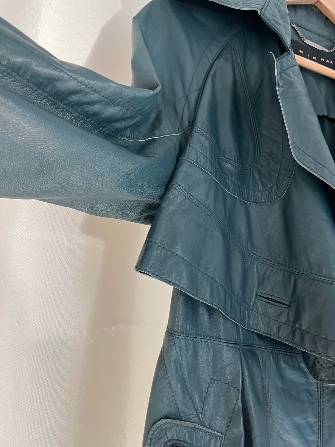 MICHAA 양가죽 트렌치 코트 상품이미지4