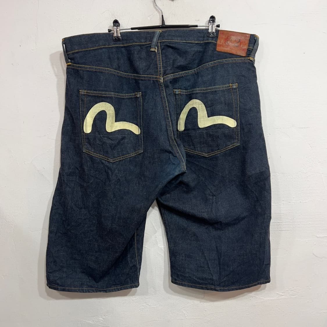 에비수 워크 데님 반바지 상품이미지3