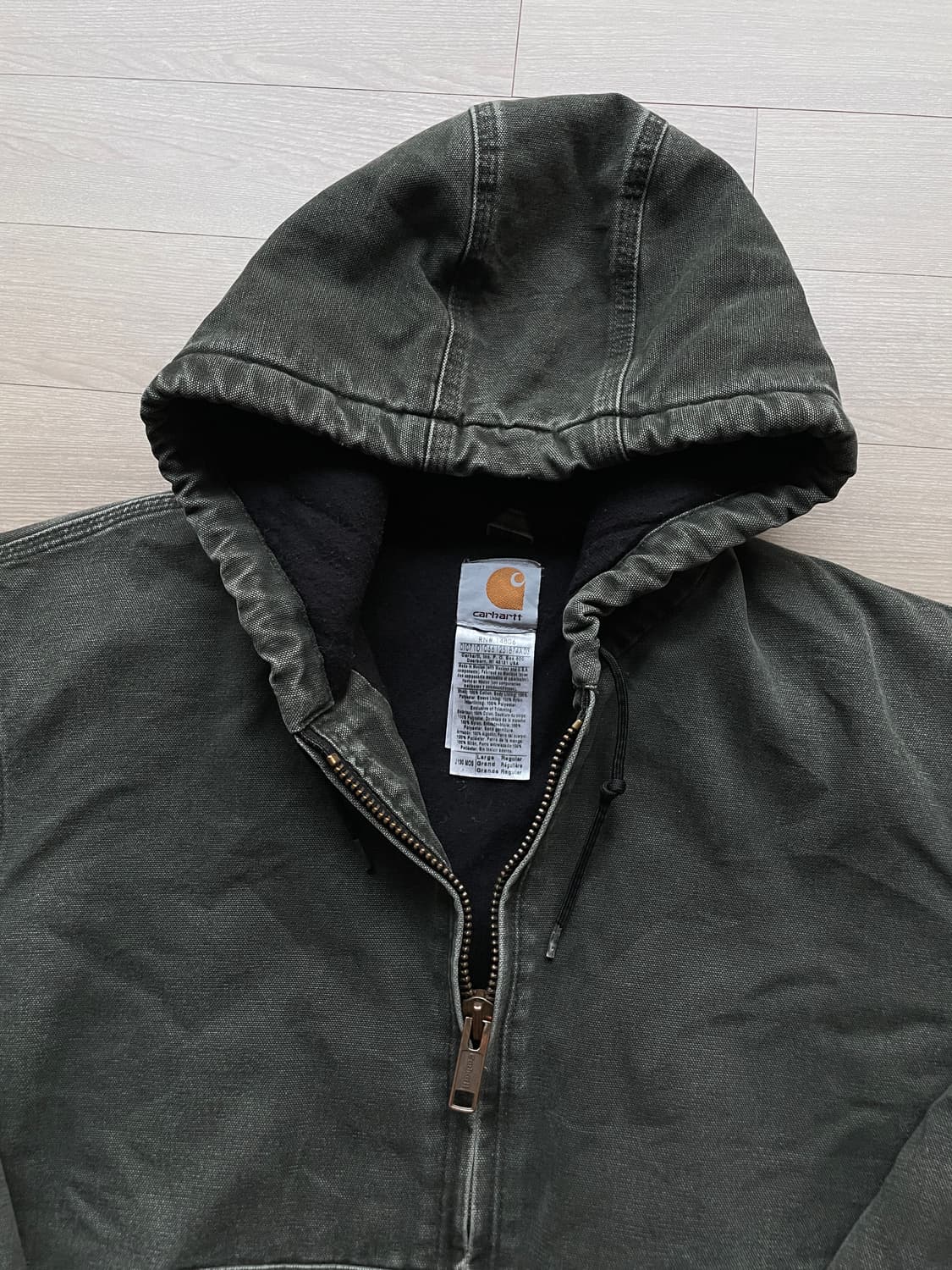 칼하트 j130 mos 모스 액티브 샌드스톤 상품이미지4