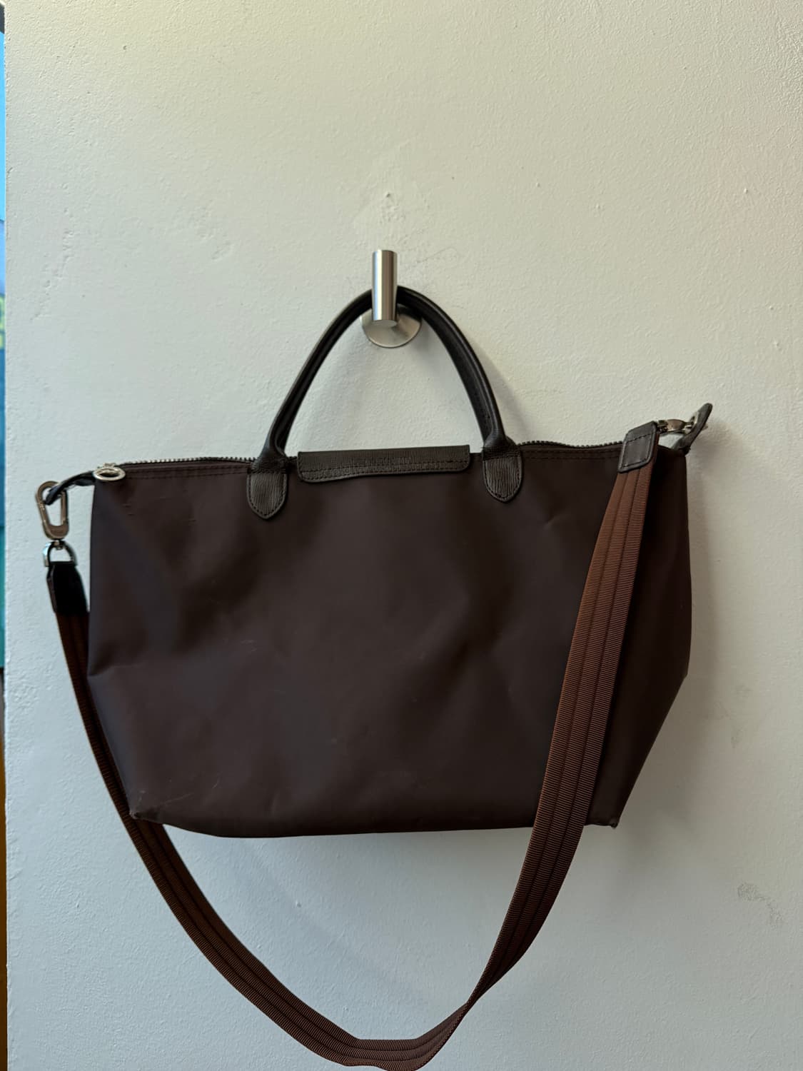 롱샴 브라운 토트백 상품이미지8