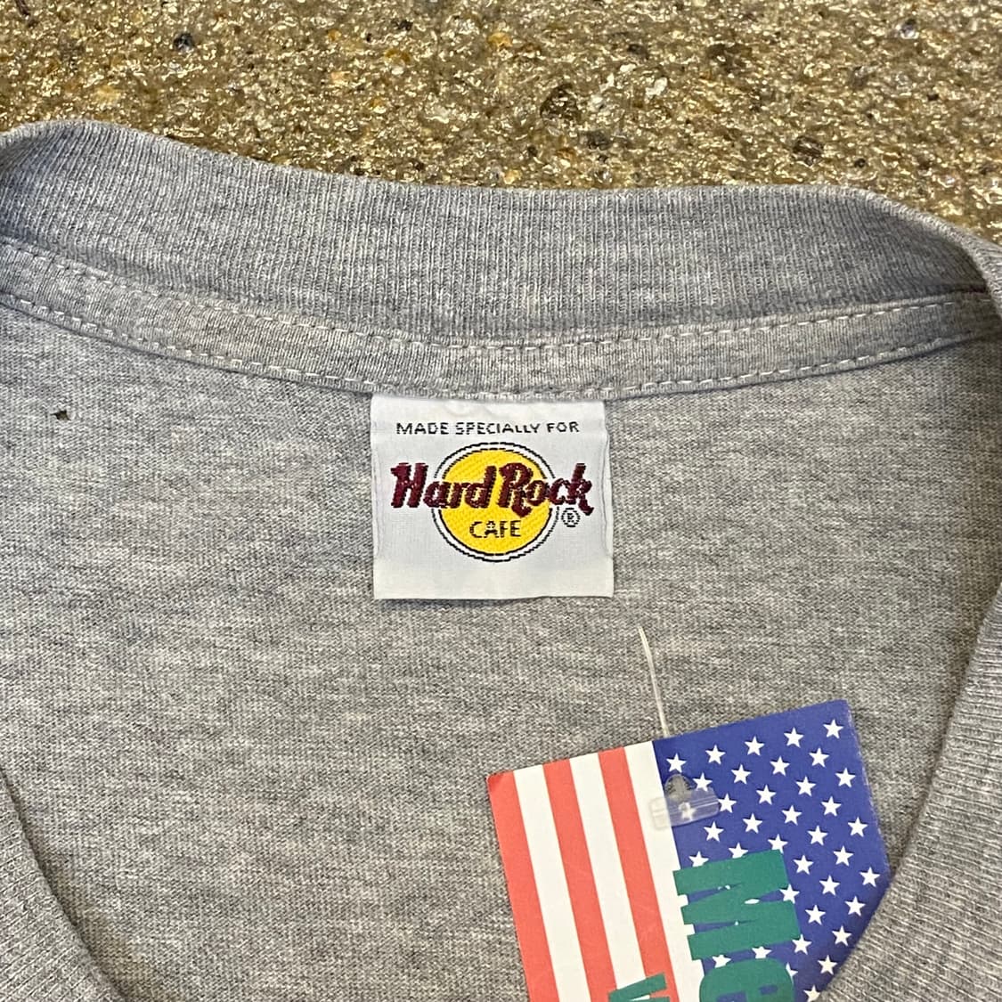 미국 빈티지 하드락카페 싱가포르 싱가폴 투어 락티셔츠 반팔티 상품이미지6