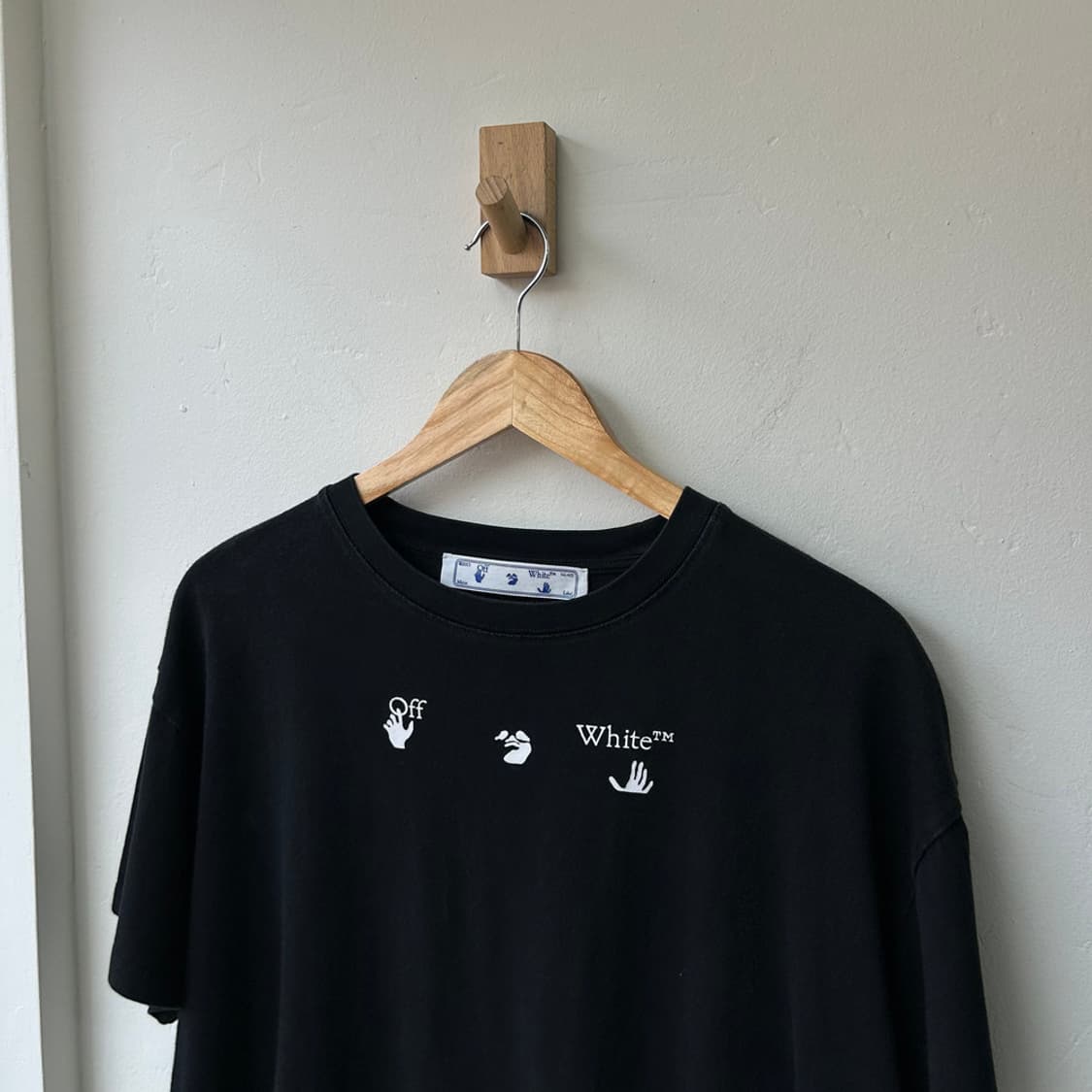 16468 - 오프화이트 피스 월드와이드 반팔 티셔츠 상품이미지2