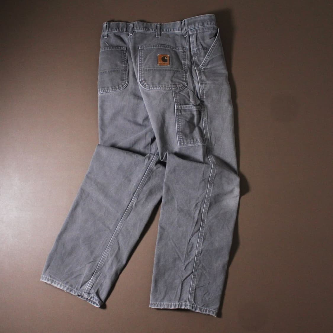 Carhartt 칼하트 덕 캔버스 카펜터 팬츠 그레이 상품이미지2