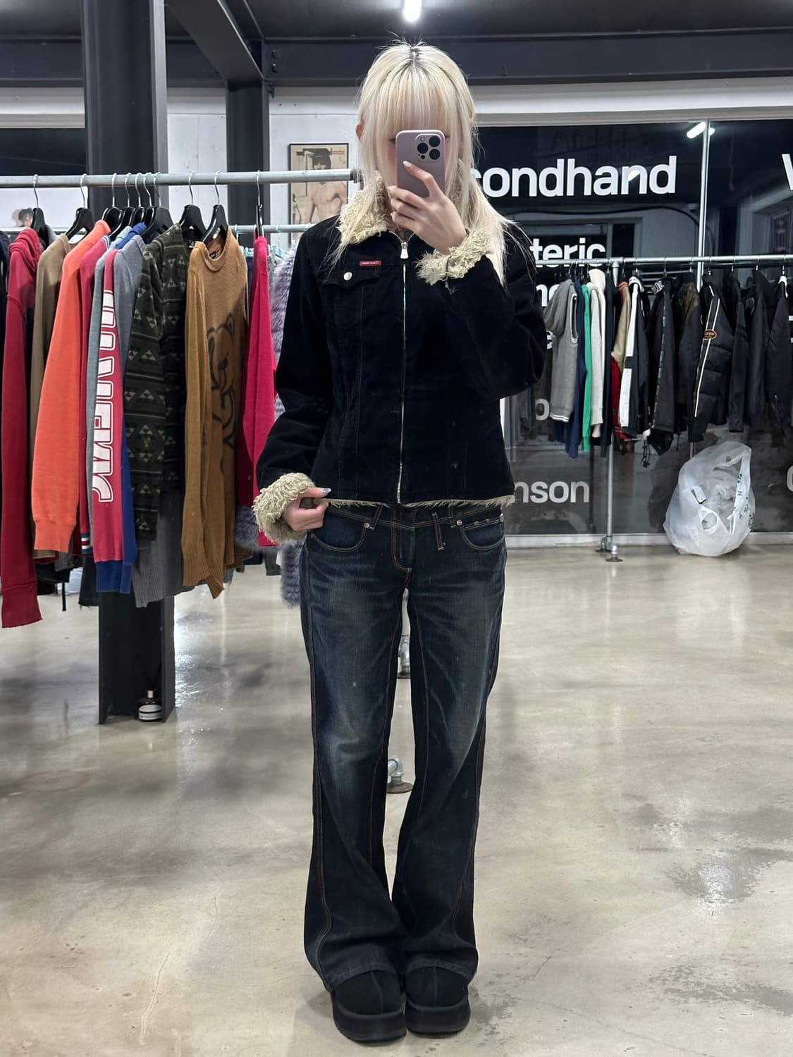 캘빈 클라인 블랙 코듀로이 자켓 상품이미지2