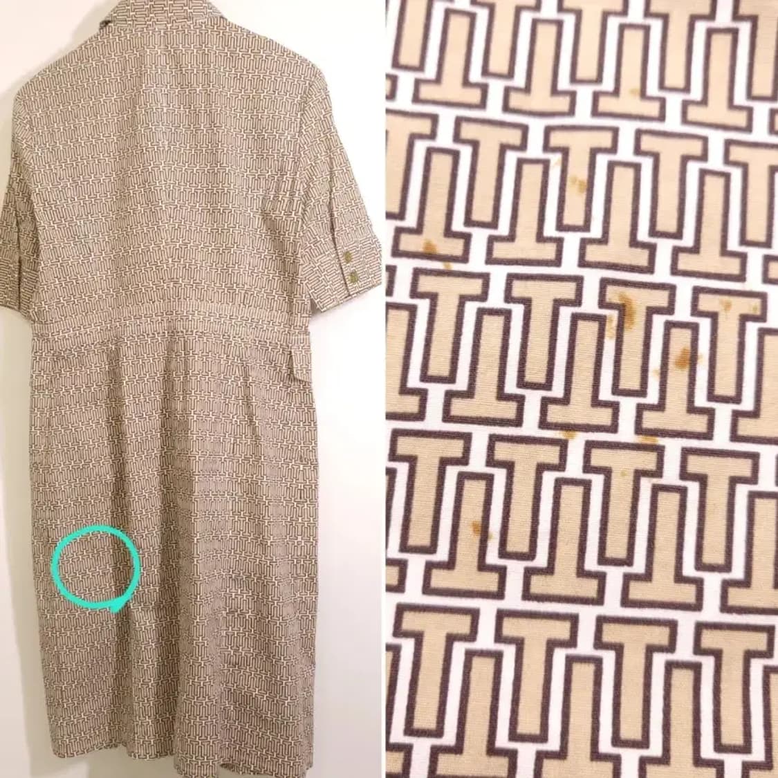 [정품] 토리버치 클래식 모노그램 셔츠 원피스 55반 상품이미지7