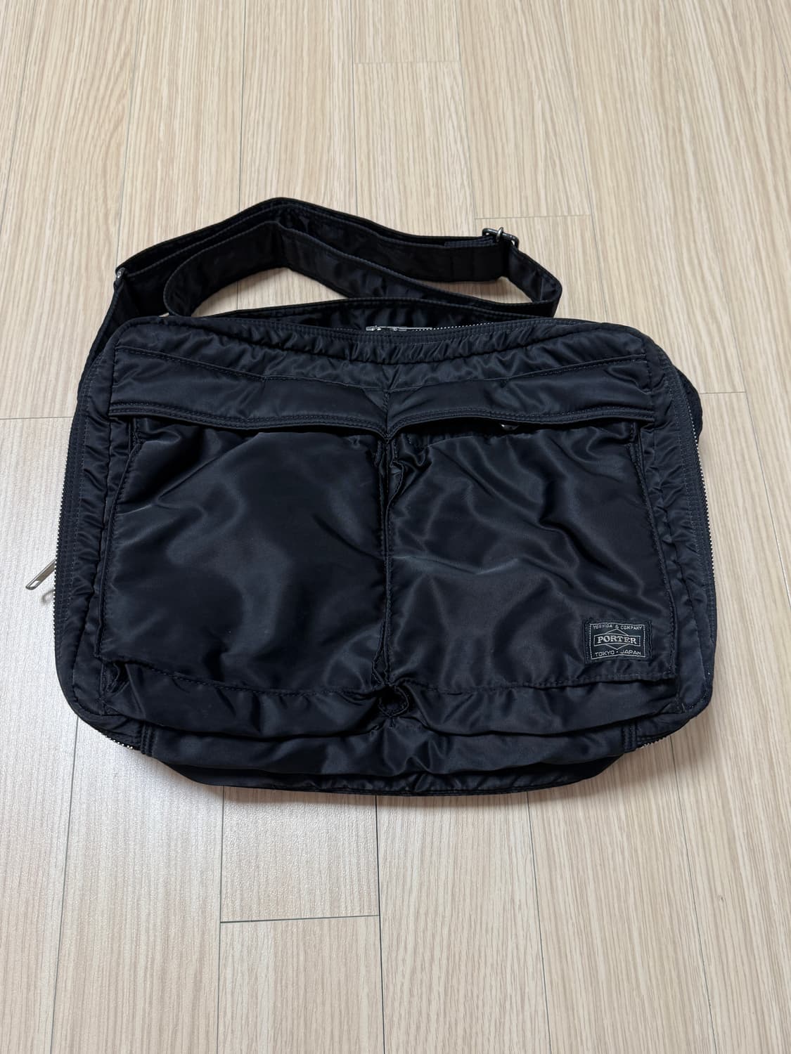 포터 탱커 숄더백 XL 블랙 상품이미지1