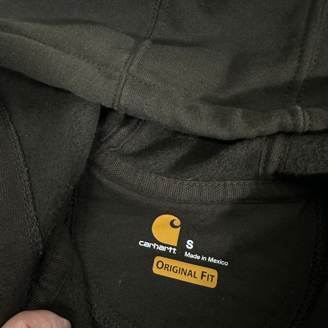 S 95 칼하트 브라운 후드집업 상품이미지4