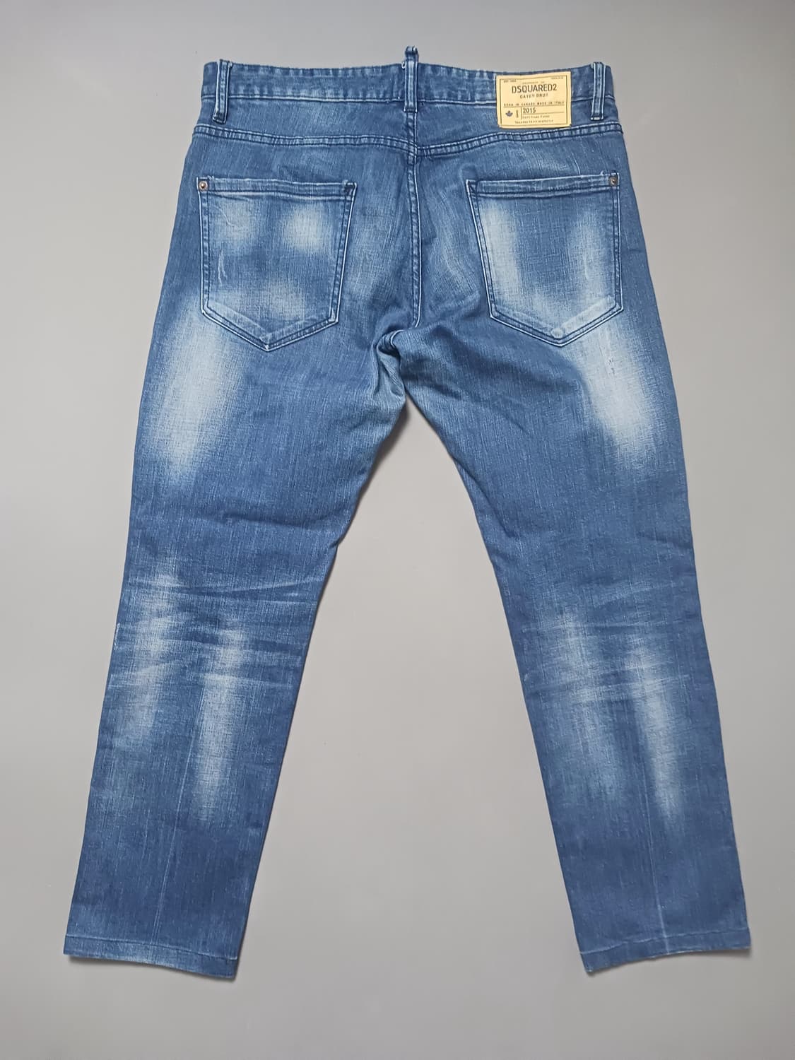 [50] 디스퀘어드2 블루워싱 레귤러진 청바지 34 35 상품이미지7
