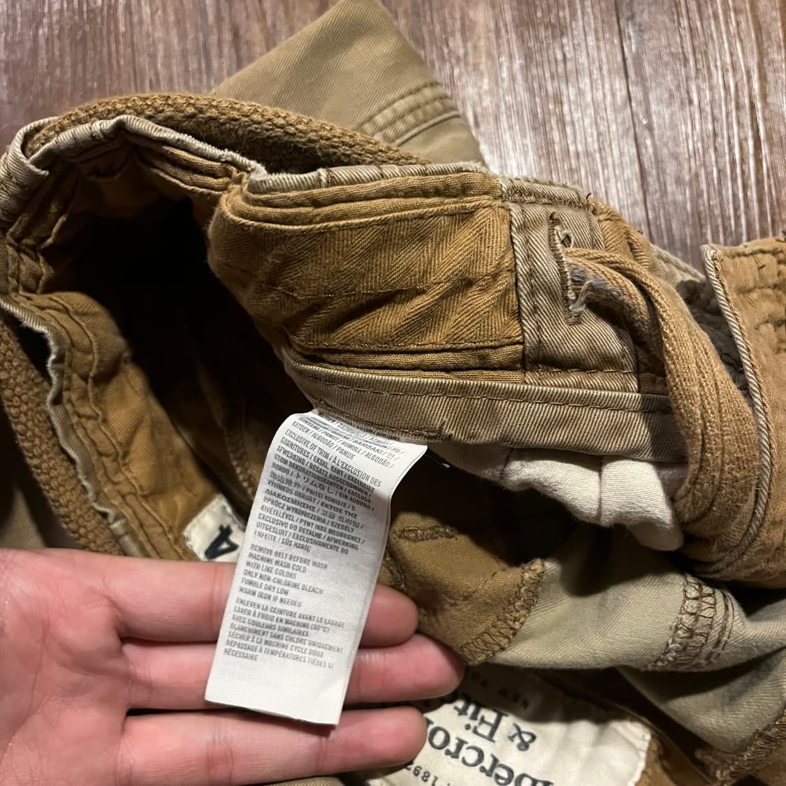 Abercrombie Vintage Distressed Shorts 상품이미지4