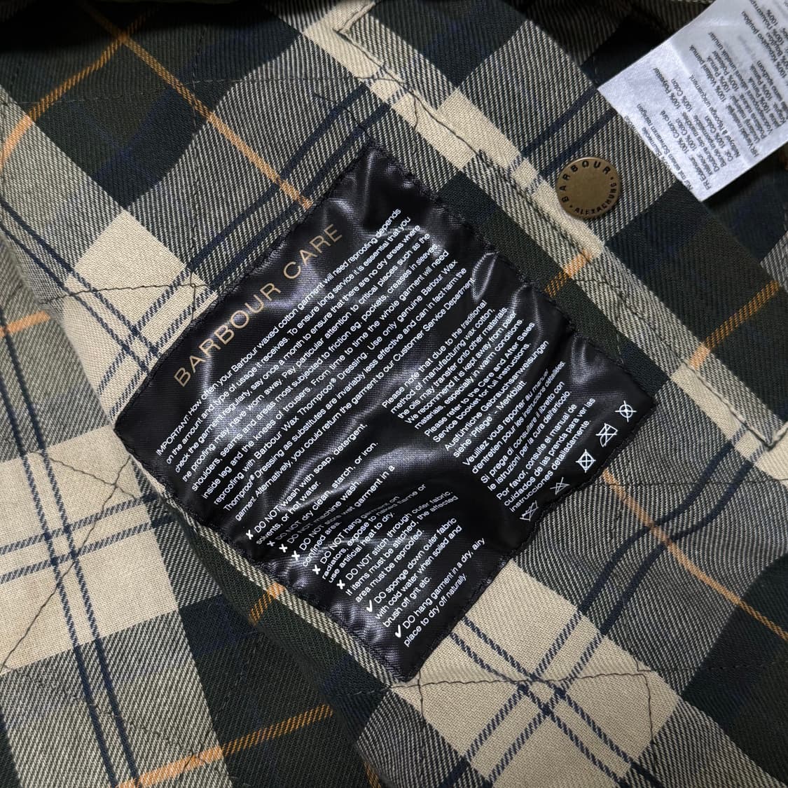 바버 알렉사청 콜라보 Barbour Alexa Chung 상품이미지5