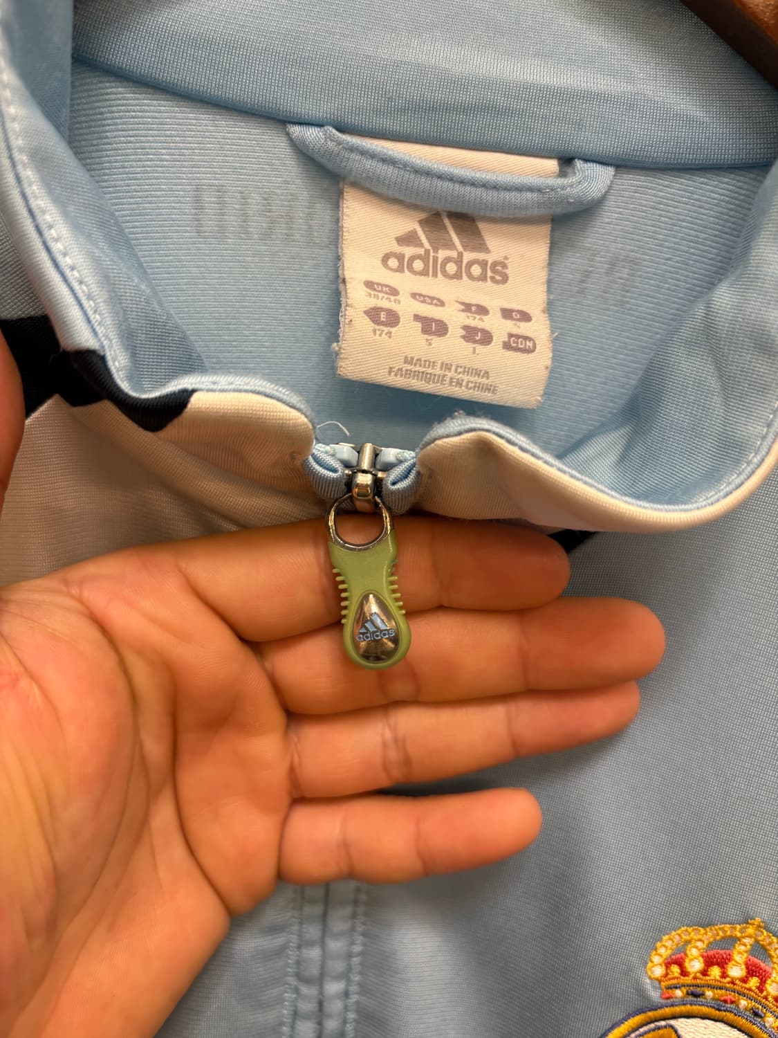 09-10 아디다스 레알마드리드 트랙탑 져지 상품이미지7