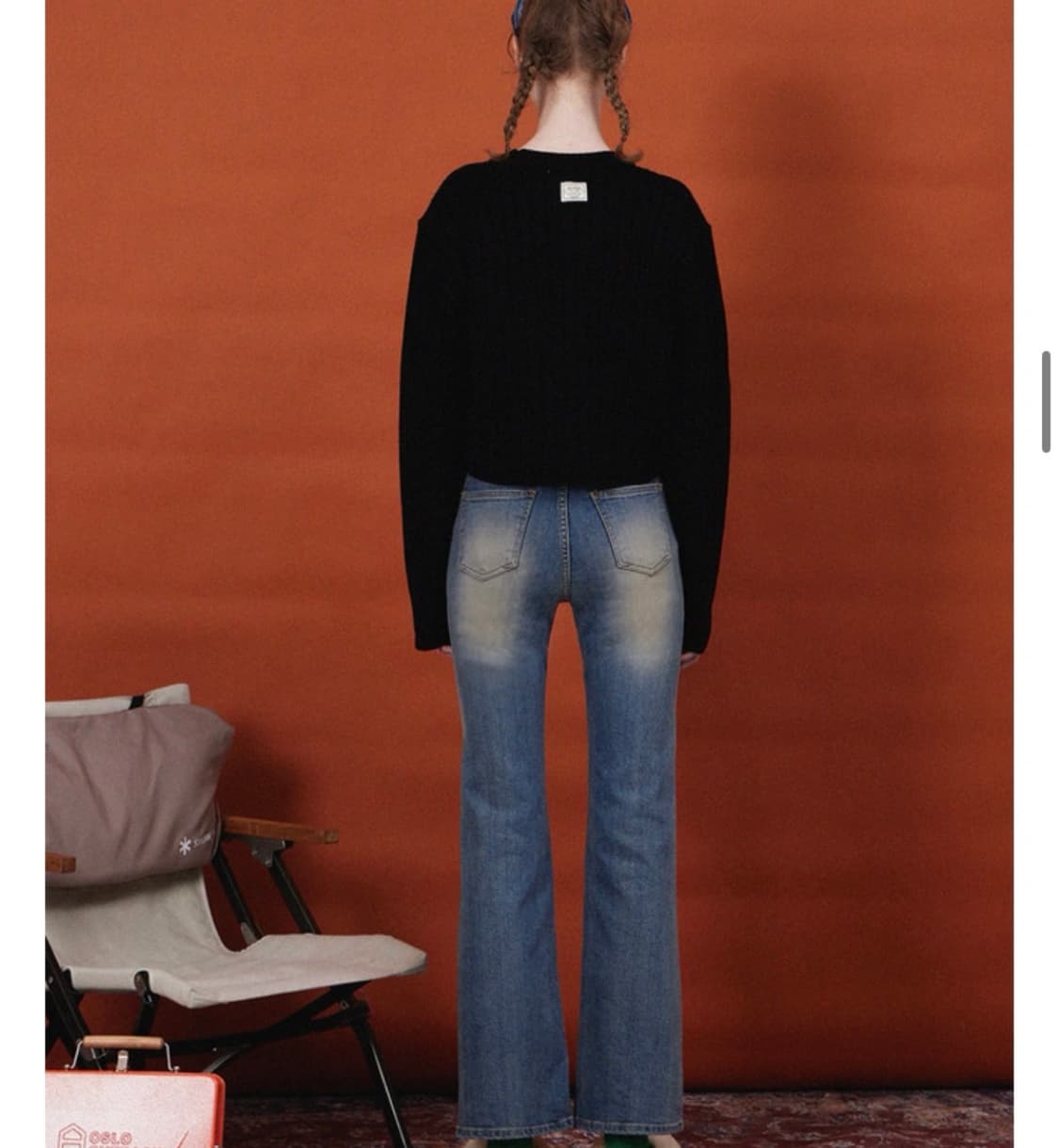 haint 헤인트 베로니카 세미부츠컷 청바지 상품이미지5