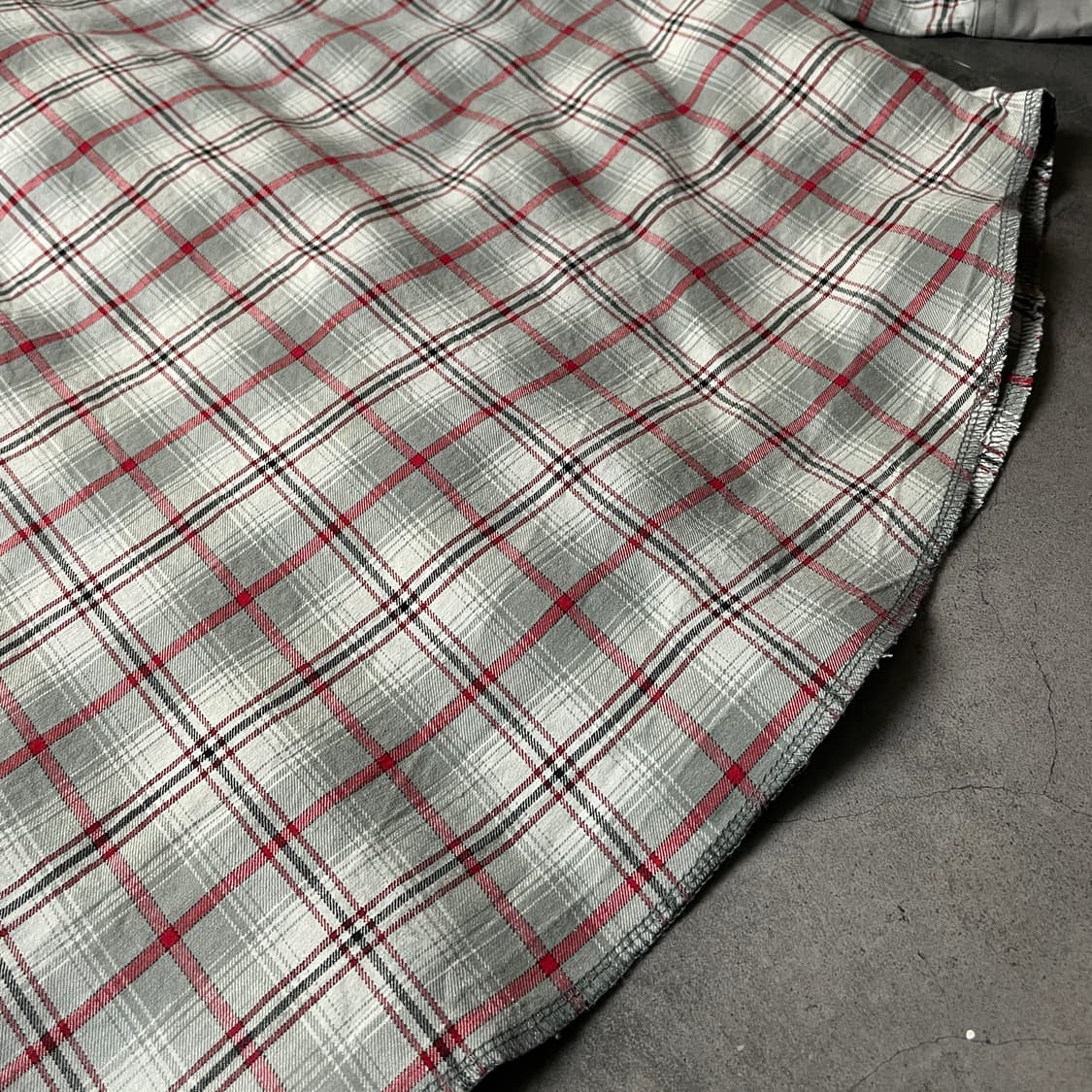 WRANGLER 랭글러 빈티지 그레이 체크 웨스턴 코튼셔츠 A00483 상품이미지7