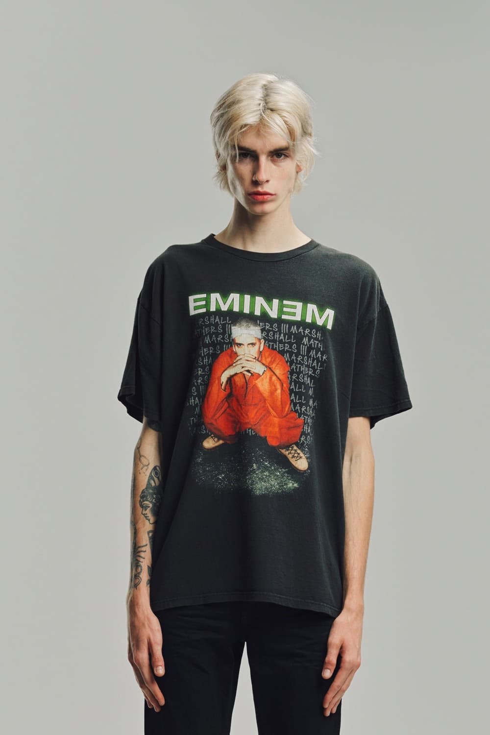 빈티지 00s 에미넴 EMINEM CRIMINAL 티셔츠 XL 상품이미지7