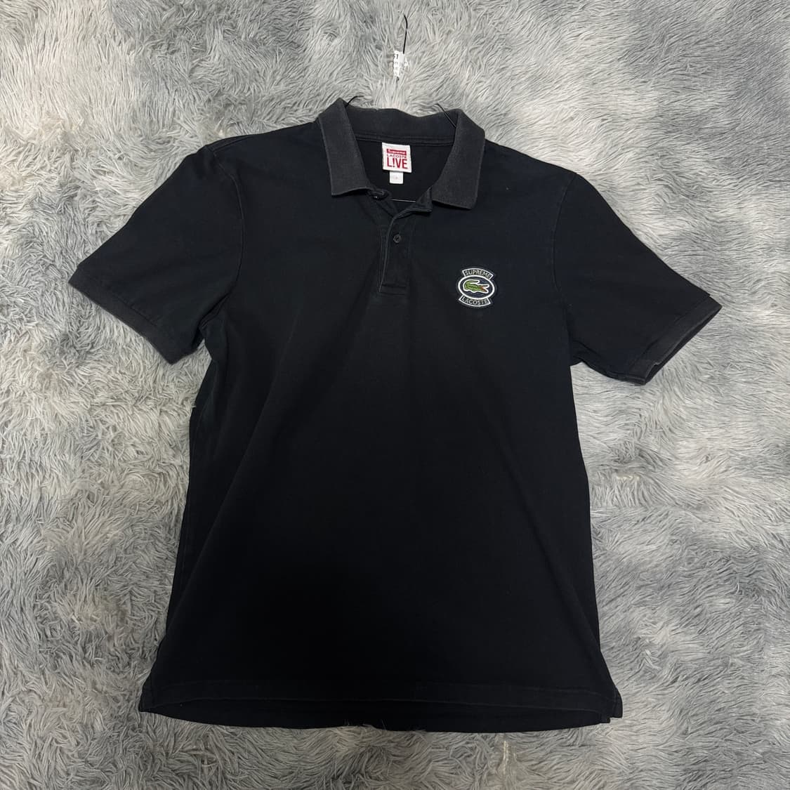 슈프림X라코스테 반팔 PK티 L사이즈 상품이미지1