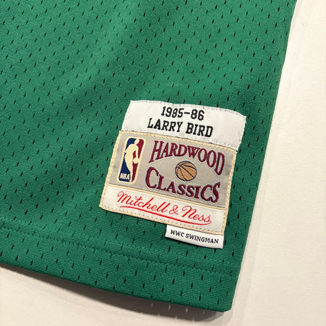 [L] 미첼앤네스 보스턴 셀틱스 래리 버드 33번 농구 유니폼 C431 상품이미지5