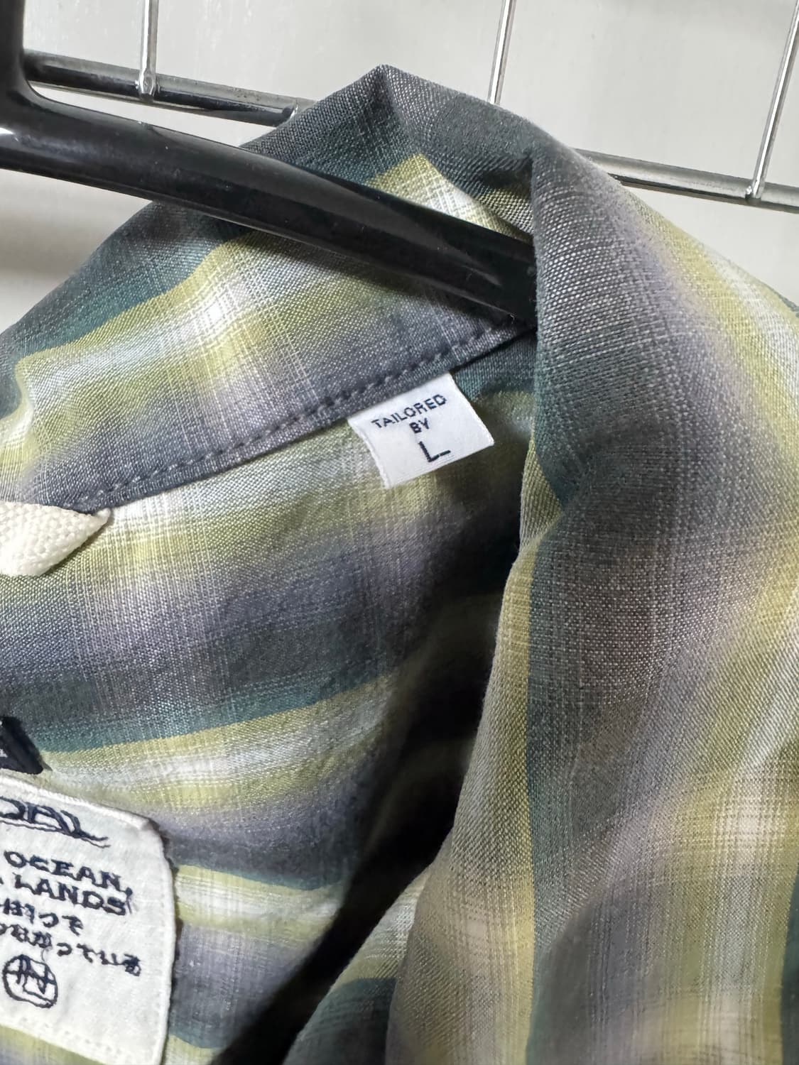 나나미카 Open Collar Wind H/S Shirts 상품이미지3